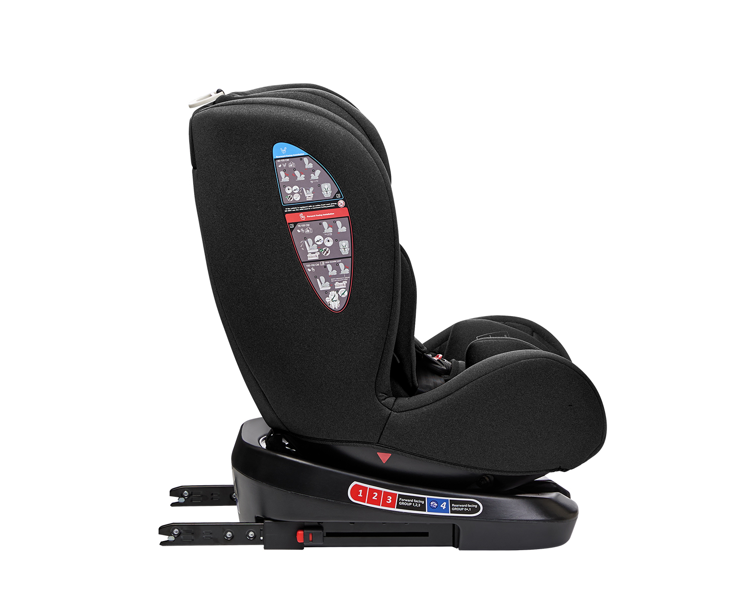 Стол за кола 40-150 см i-Trip i-SIZE Black
