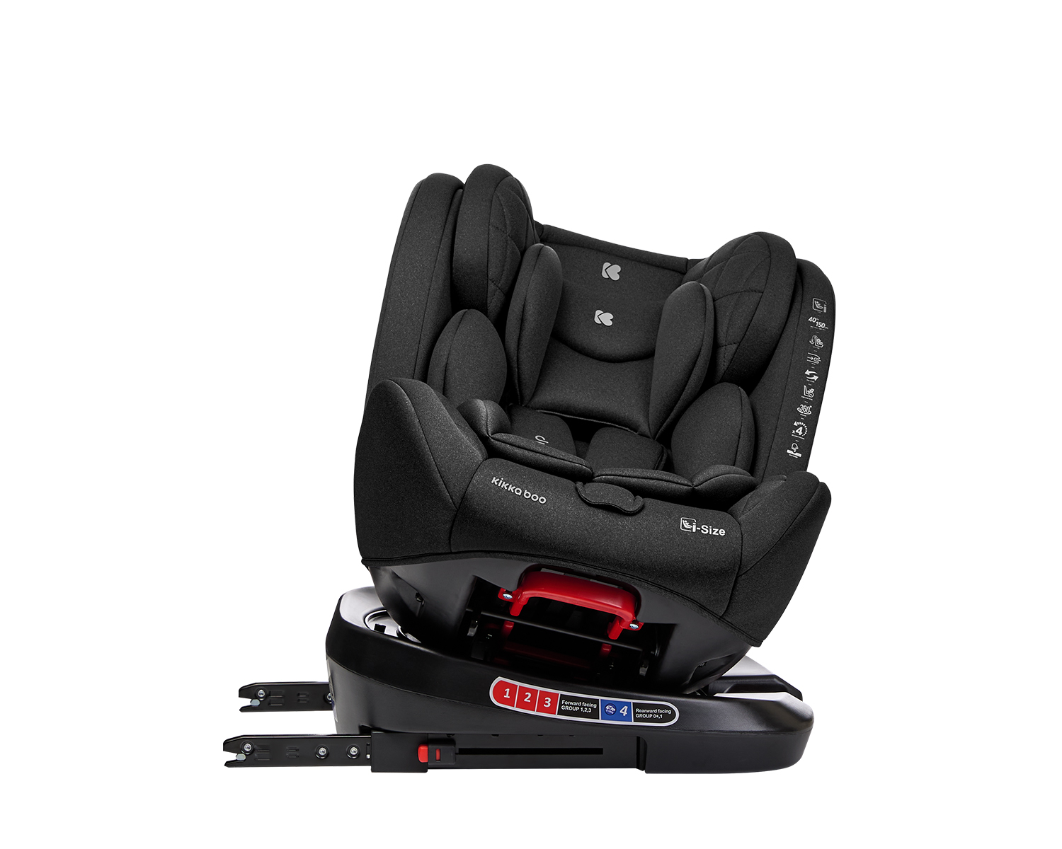 Стол за кола 40-150 см i-Trip i-SIZE Black
