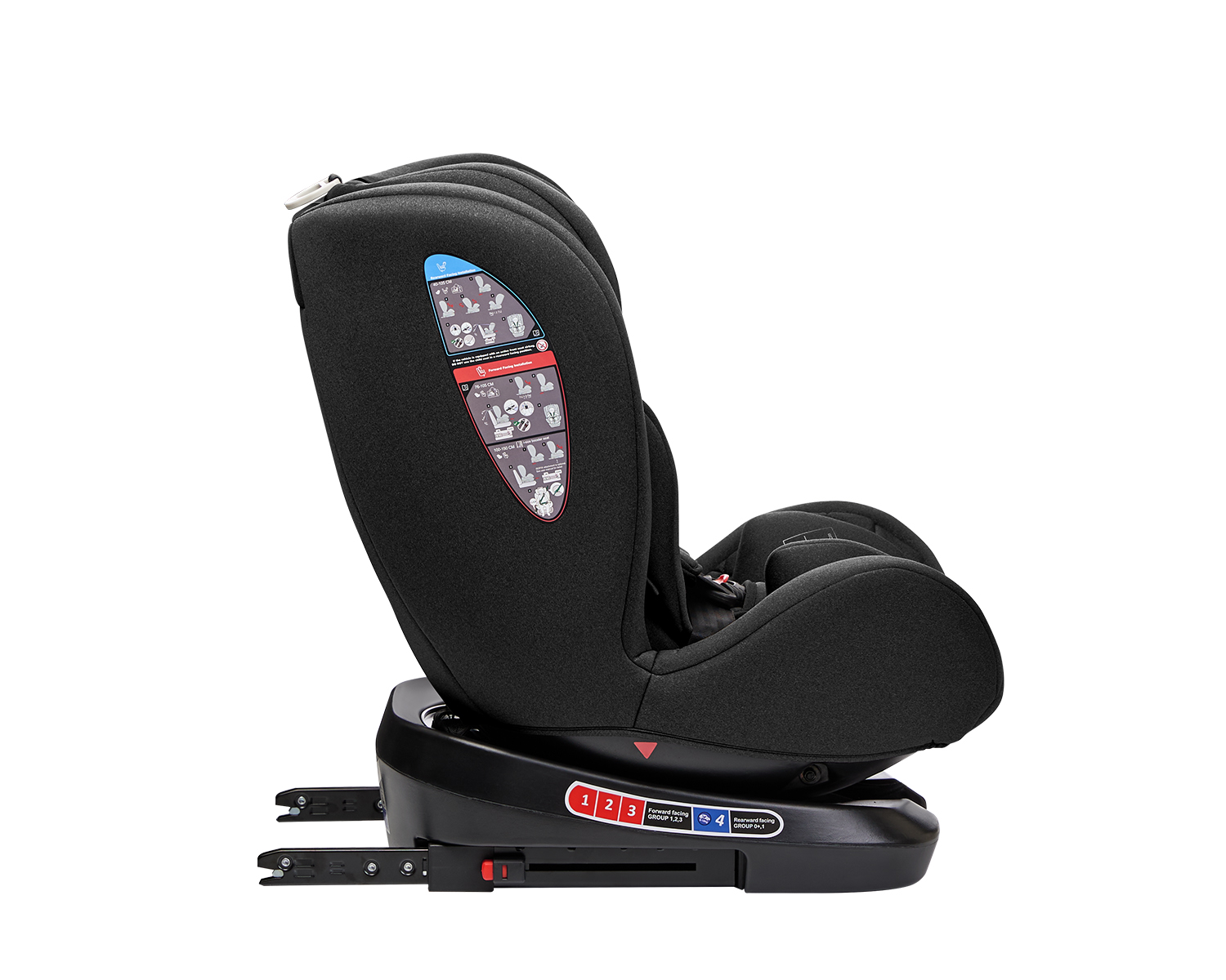 Стол за кола 40-150 см i-Trip i-SIZE Black