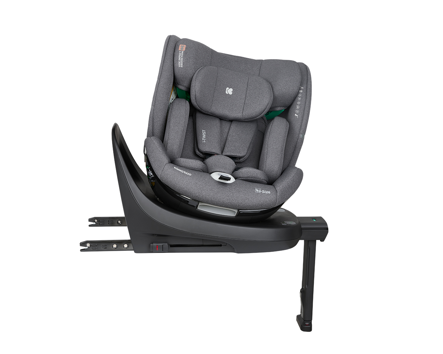Стол за кола 40-150 см i-Twist i-SIZE Light Grey