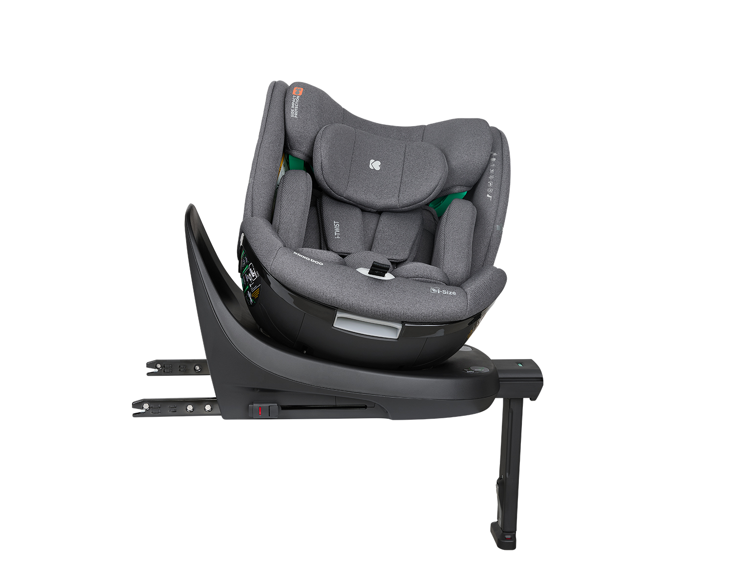 Стол за кола 40-150 см i-Twist i-SIZE Light Grey