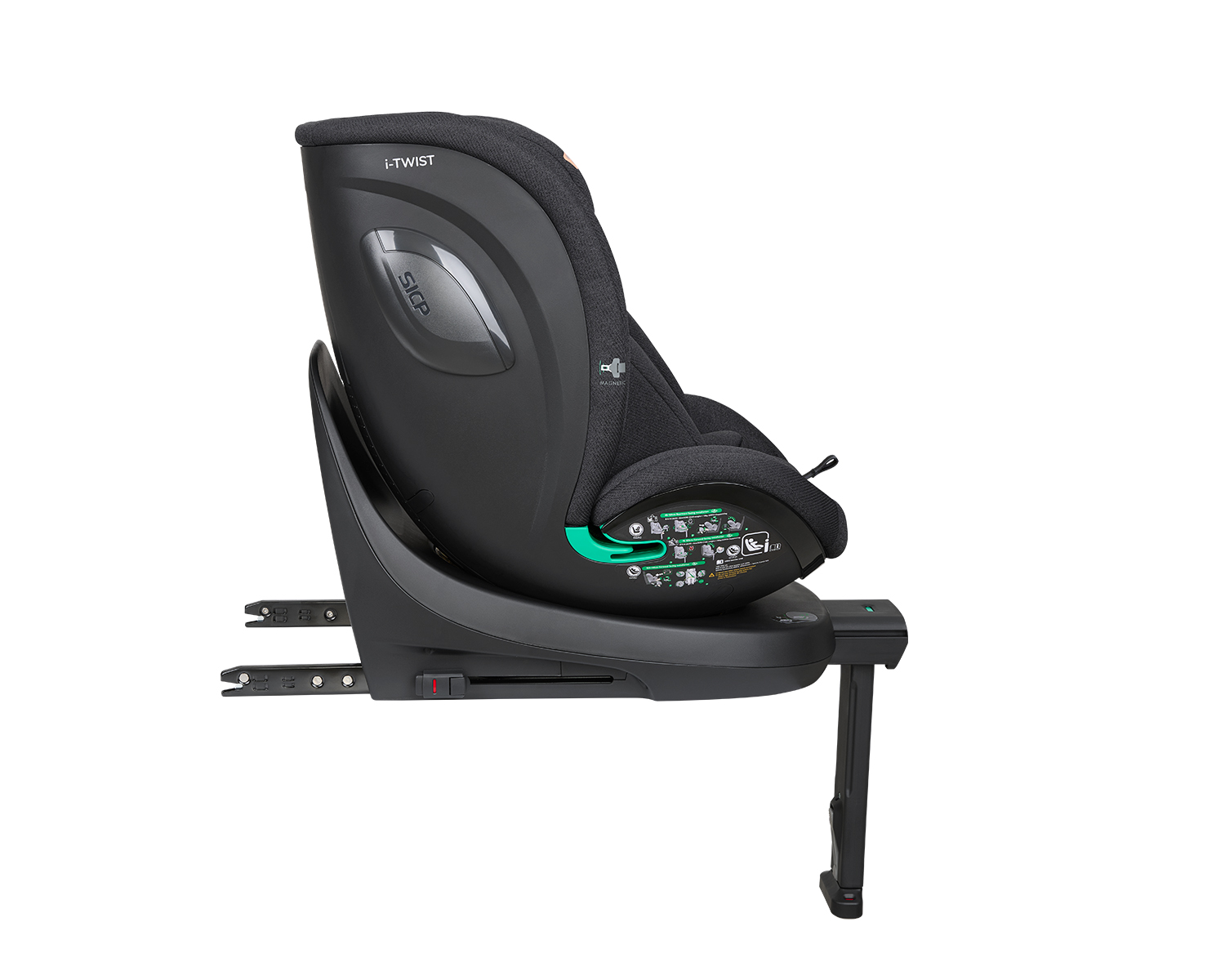 Стол за кола 40-150 см i-Twist i-SIZE Black