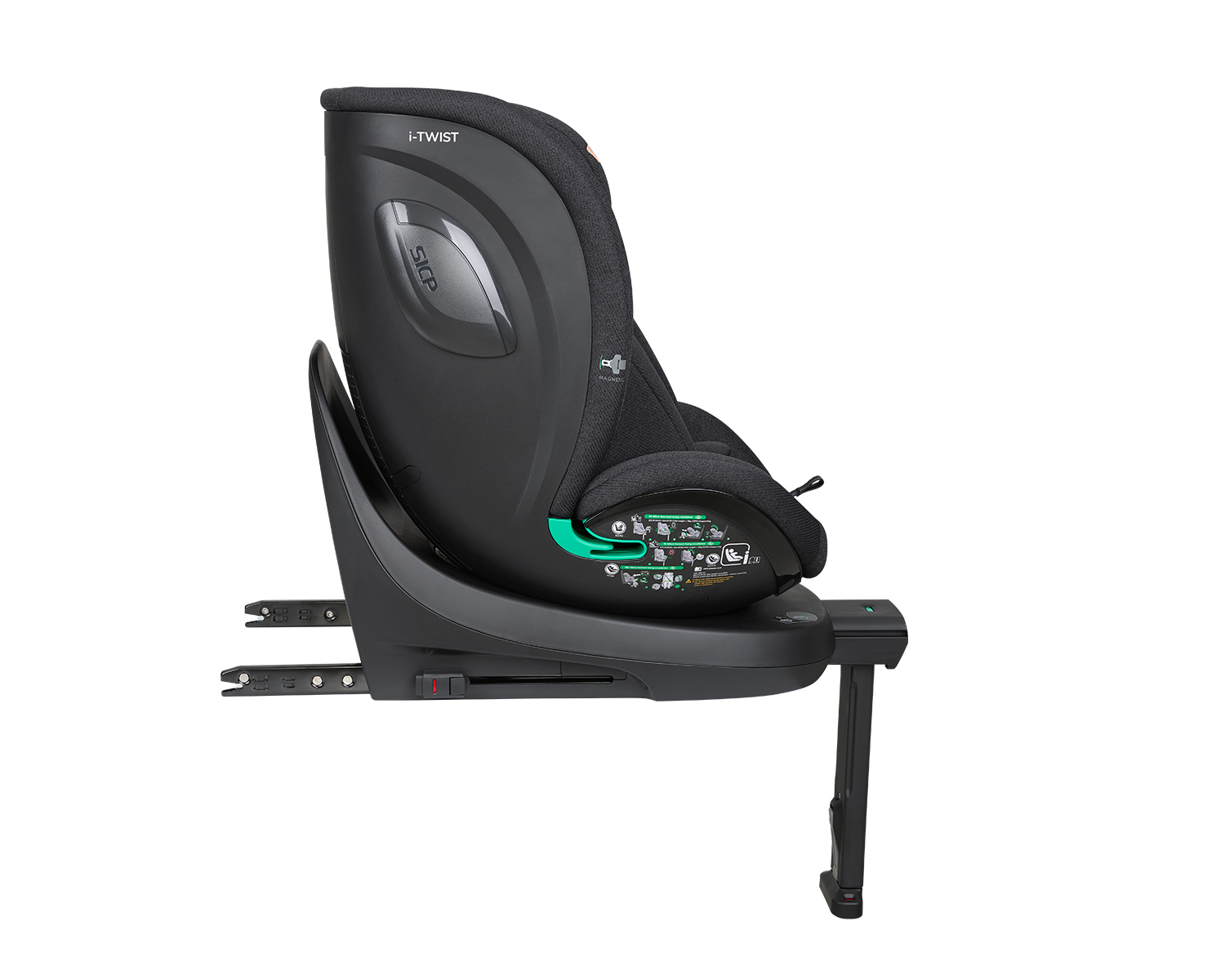 Стол за кола 40-150 см i-Twist i-SIZE Black