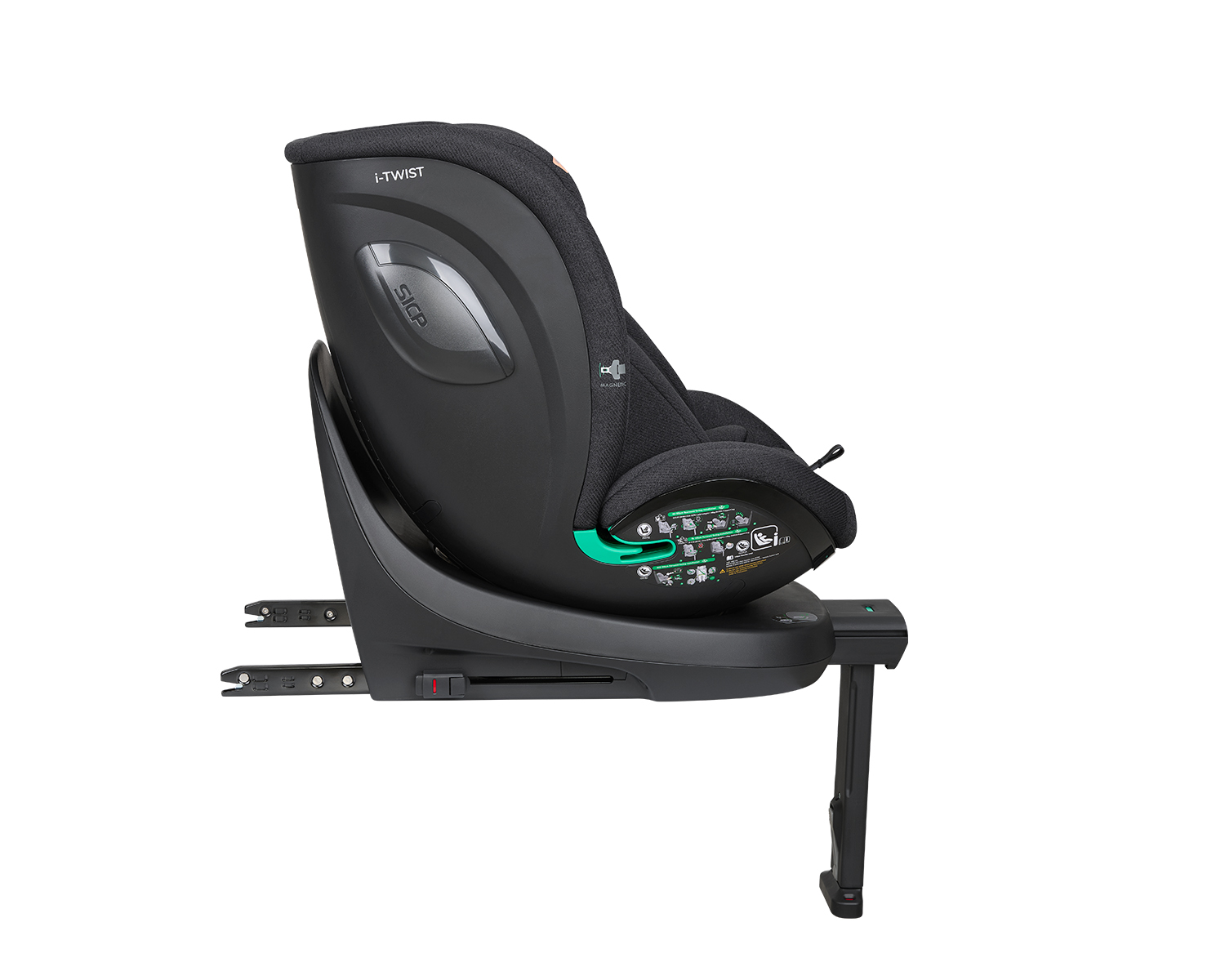 Стол за кола 40-150 см i-Twist i-SIZE Black