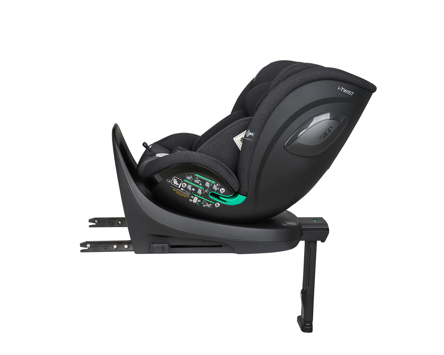 Стол за кола 40-150 см i-Twist i-SIZE Black
