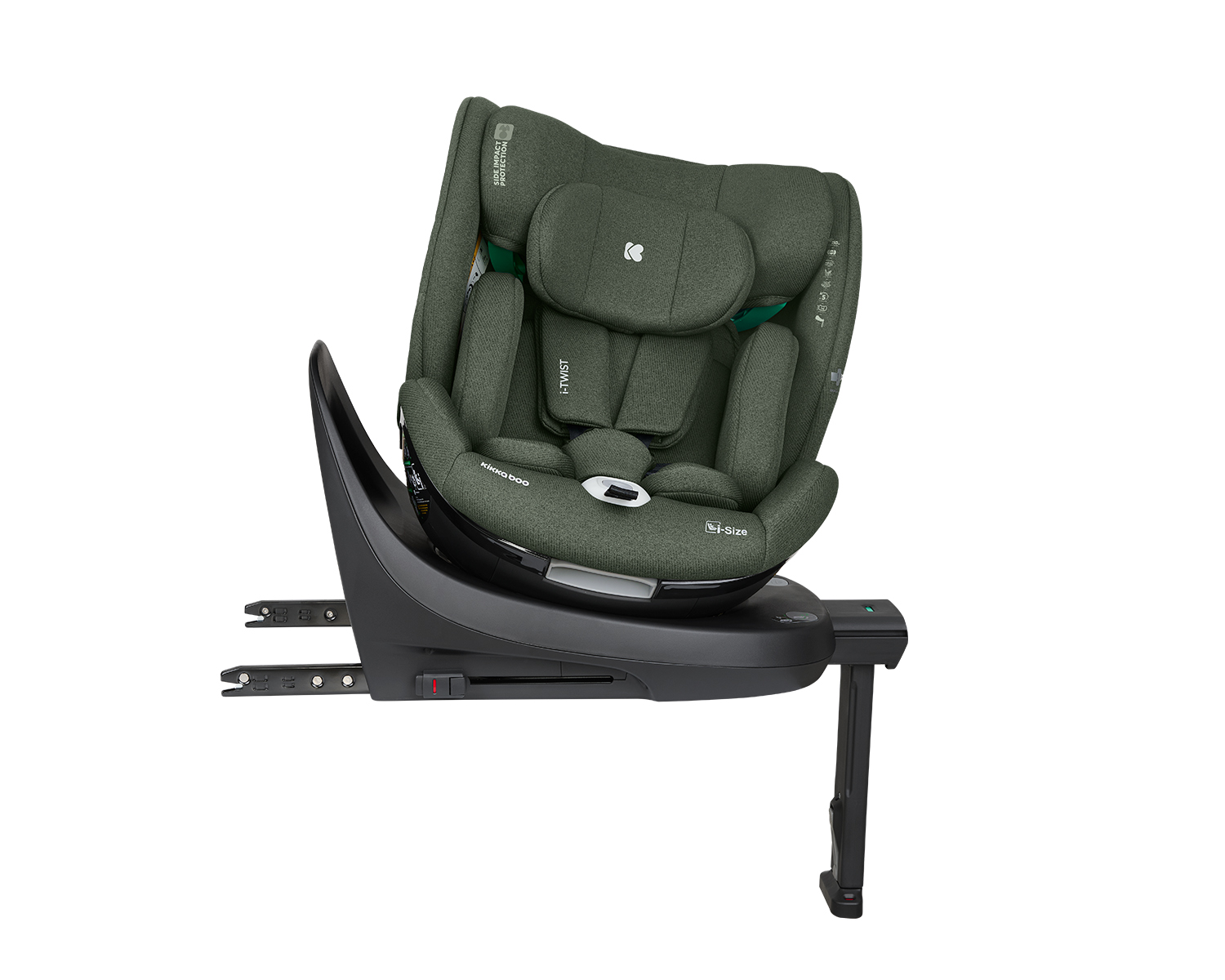 Стол за кола 40-150 см i-Twist i-SIZE Army Green