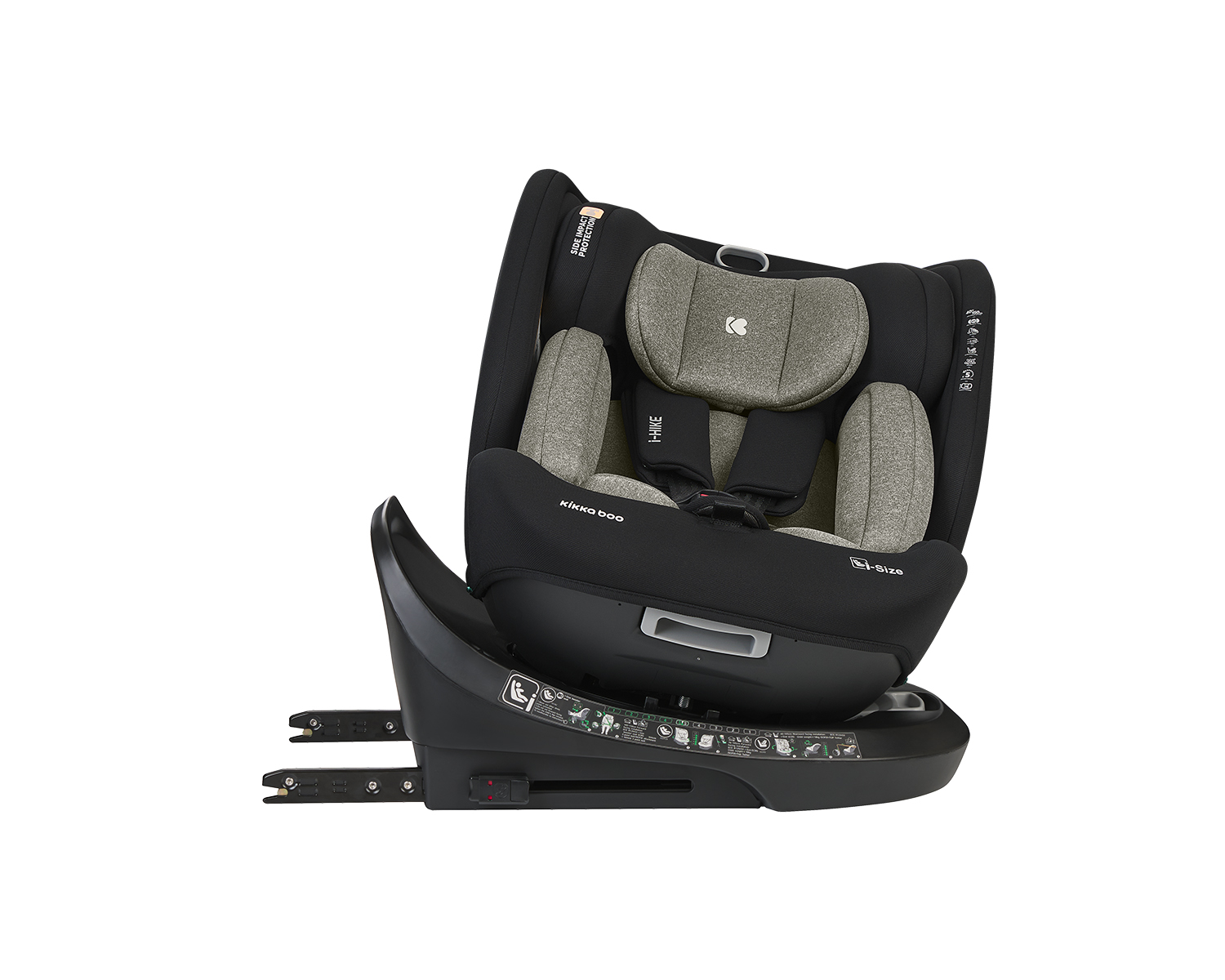Стол за кола 40-150 см i-Hike i-SIZE Army Green