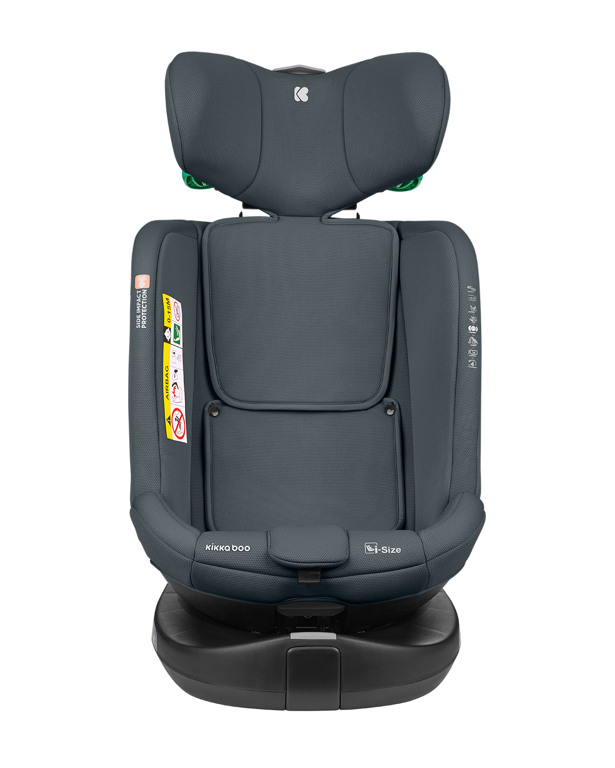 Стол за кола 40-150 см i-Round i-SIZE Dark Grey