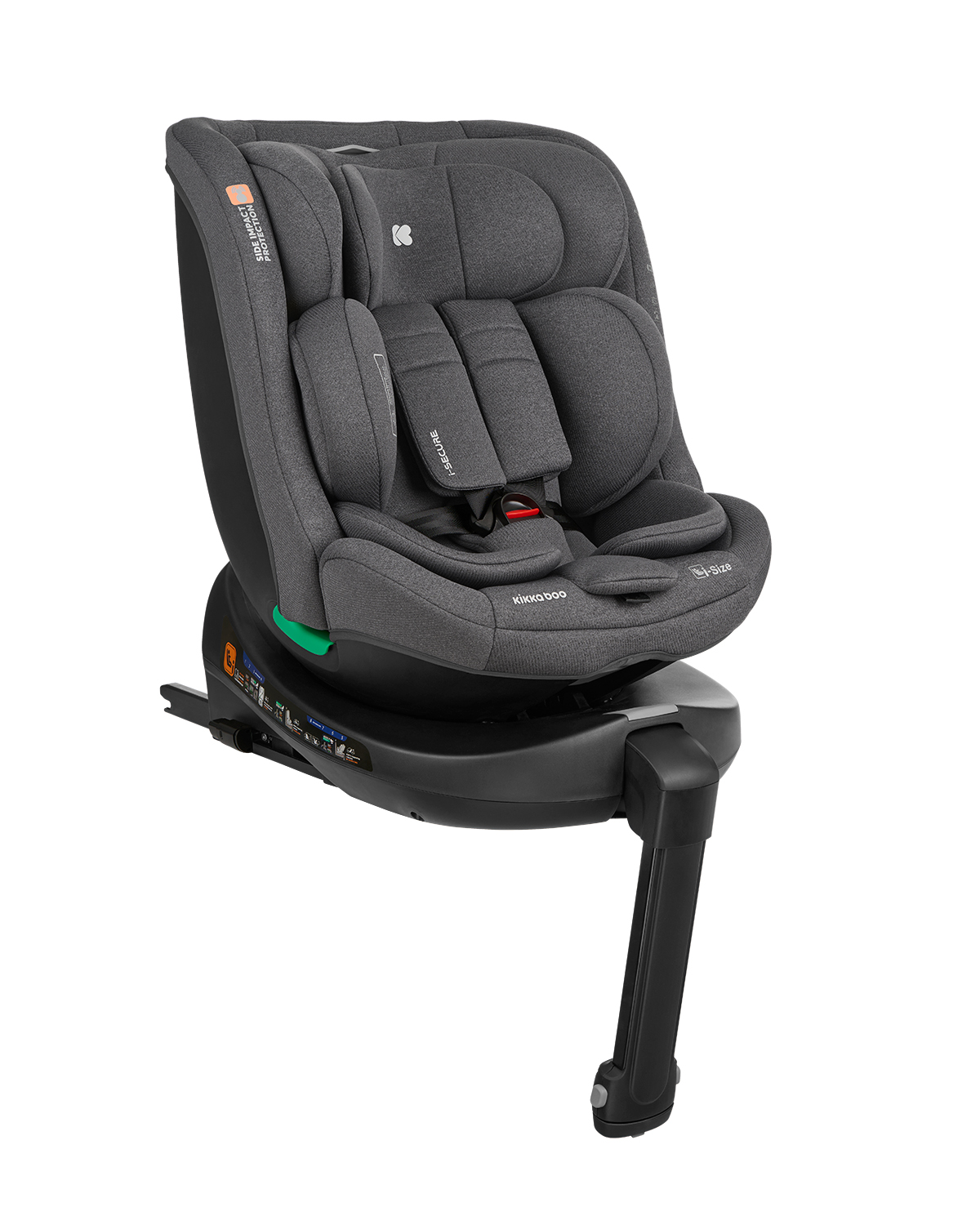 Стол за кола 40-150 см i-Secure i-SIZE Dark Grey