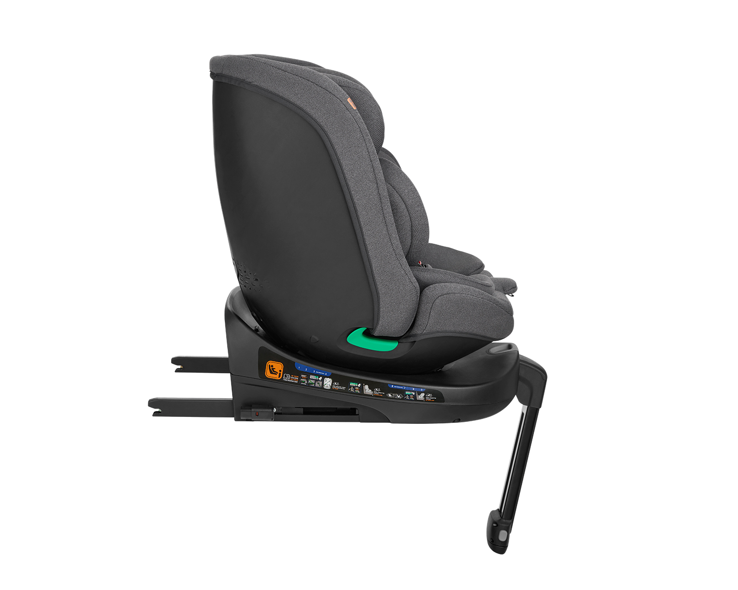 Стол за кола 40-150 см i-Secure i-SIZE Dark Grey