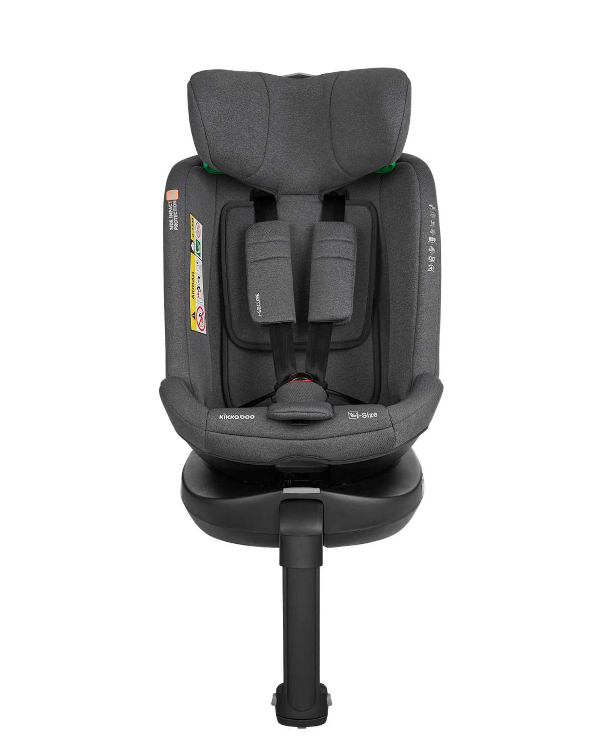 Стол за кола 40-150 см i-Secure i-SIZE Dark Grey