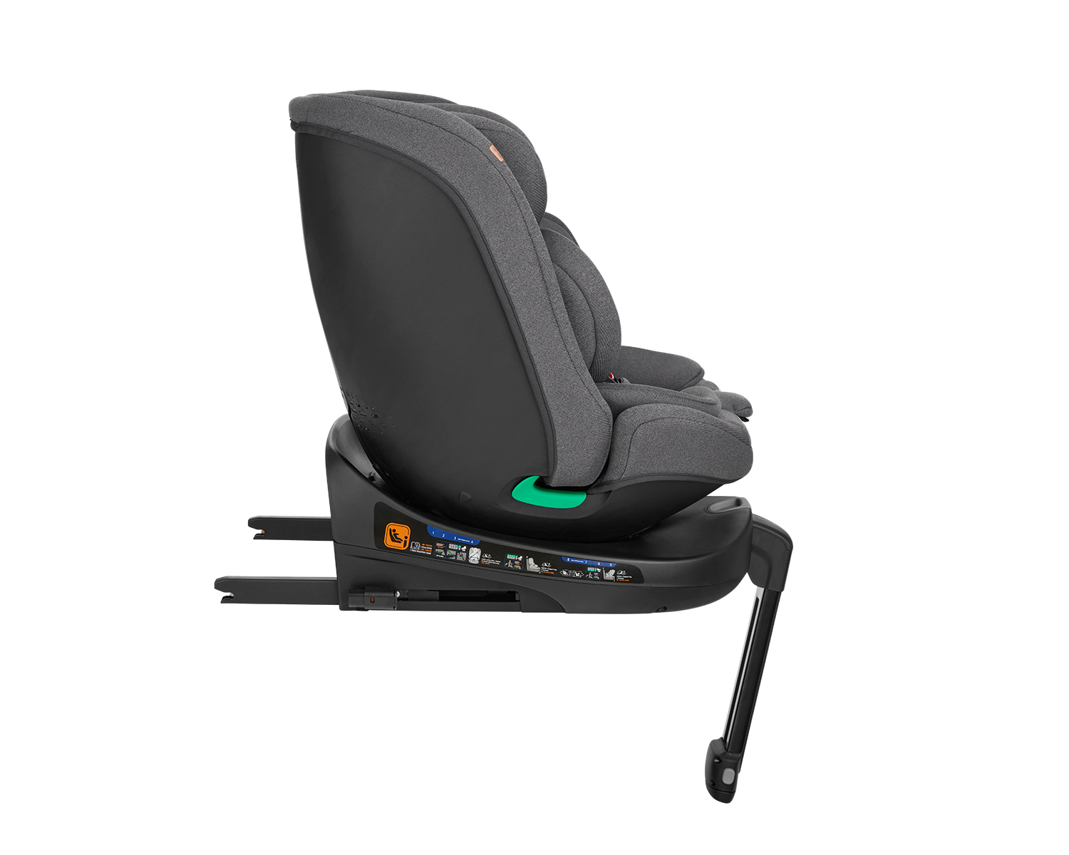 Стол за кола 40-150 см i-Secure i-SIZE Dark Grey