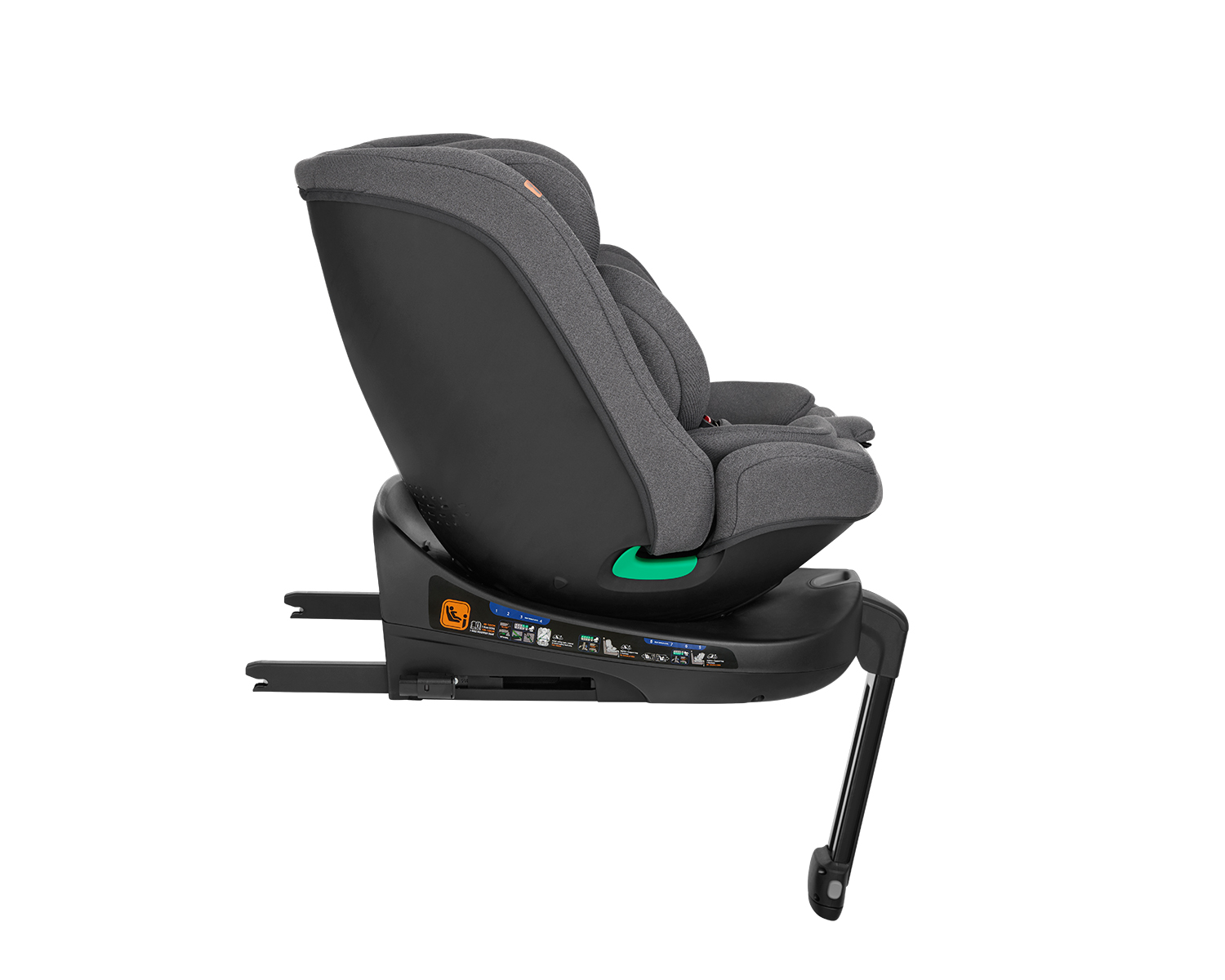 Стол за кола 40-150 см i-Secure i-SIZE Dark Grey