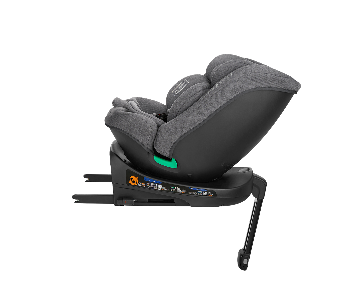 Стол за кола 40-150 см i-Secure i-SIZE Dark Grey