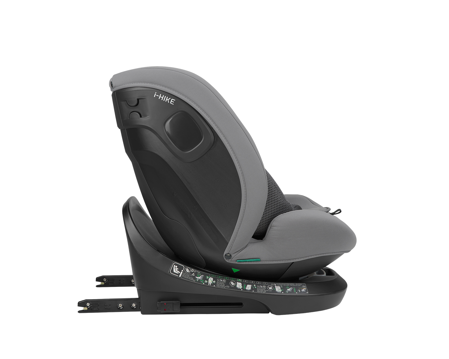 Стол за кола 40-150 см i-Hike i-SIZE Light Grey 2025