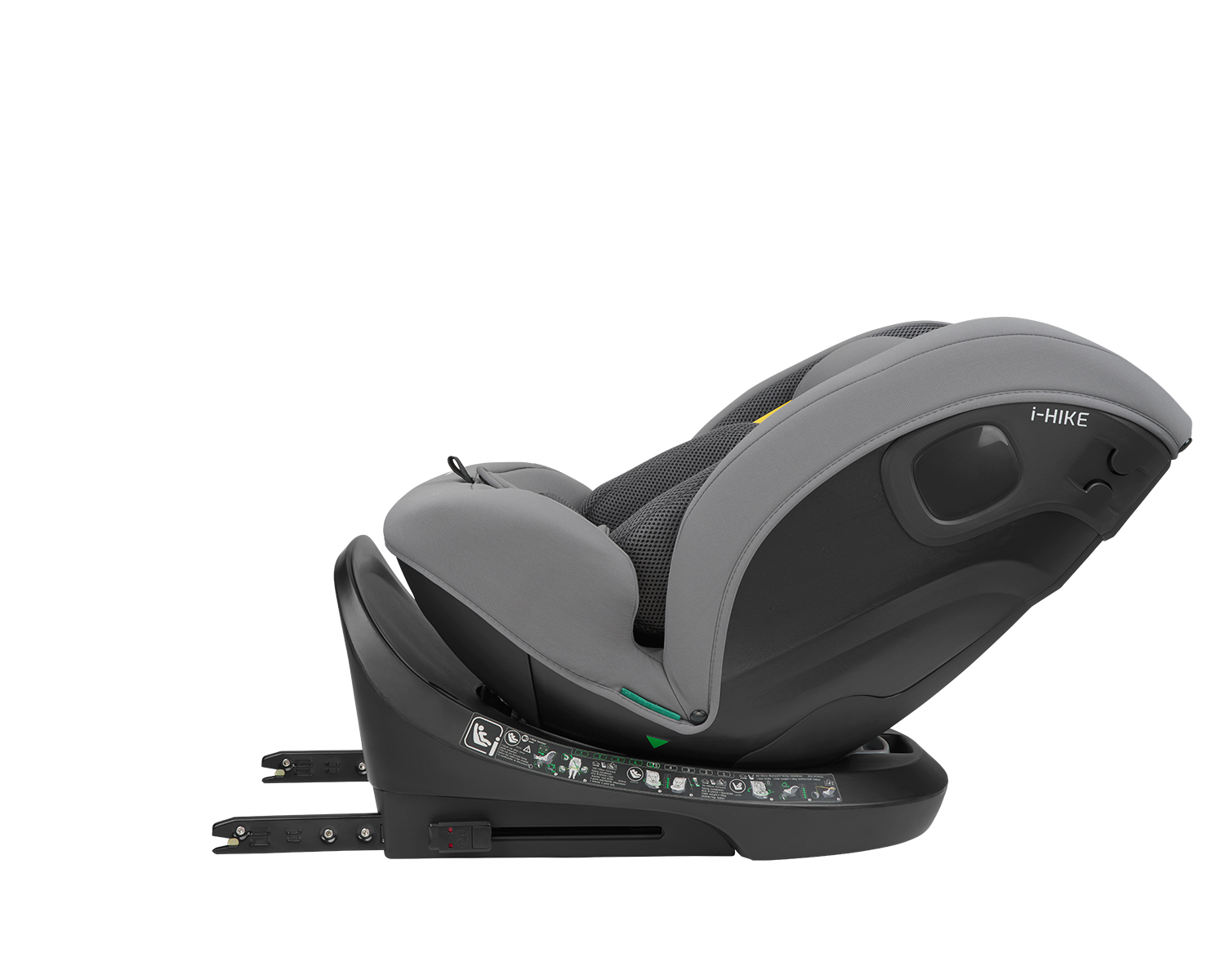Стол за кола 40-150 см i-Hike i-SIZE Light Grey 2025