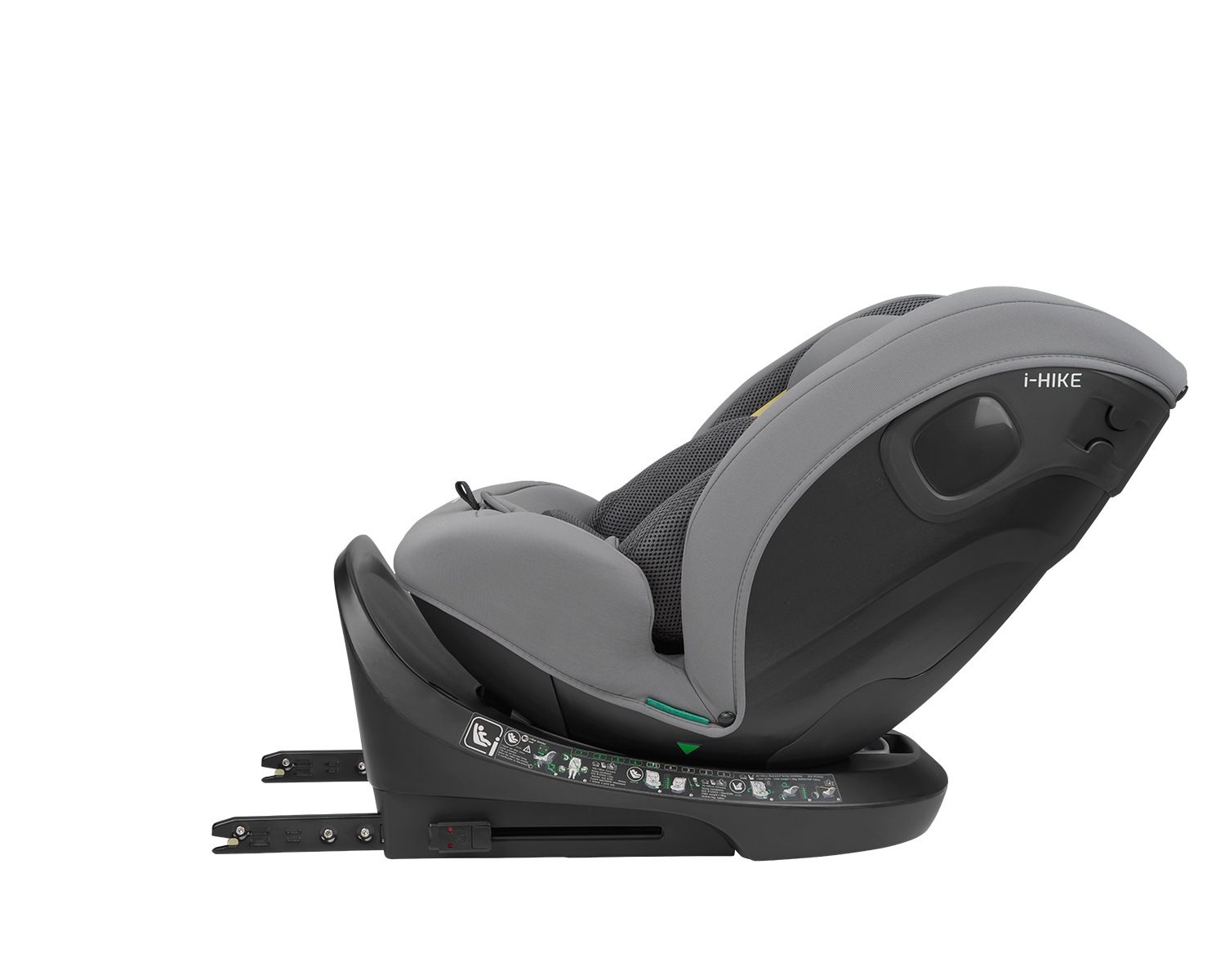 Стол за кола 40-150 см i-Hike i-SIZE Light Grey 2025