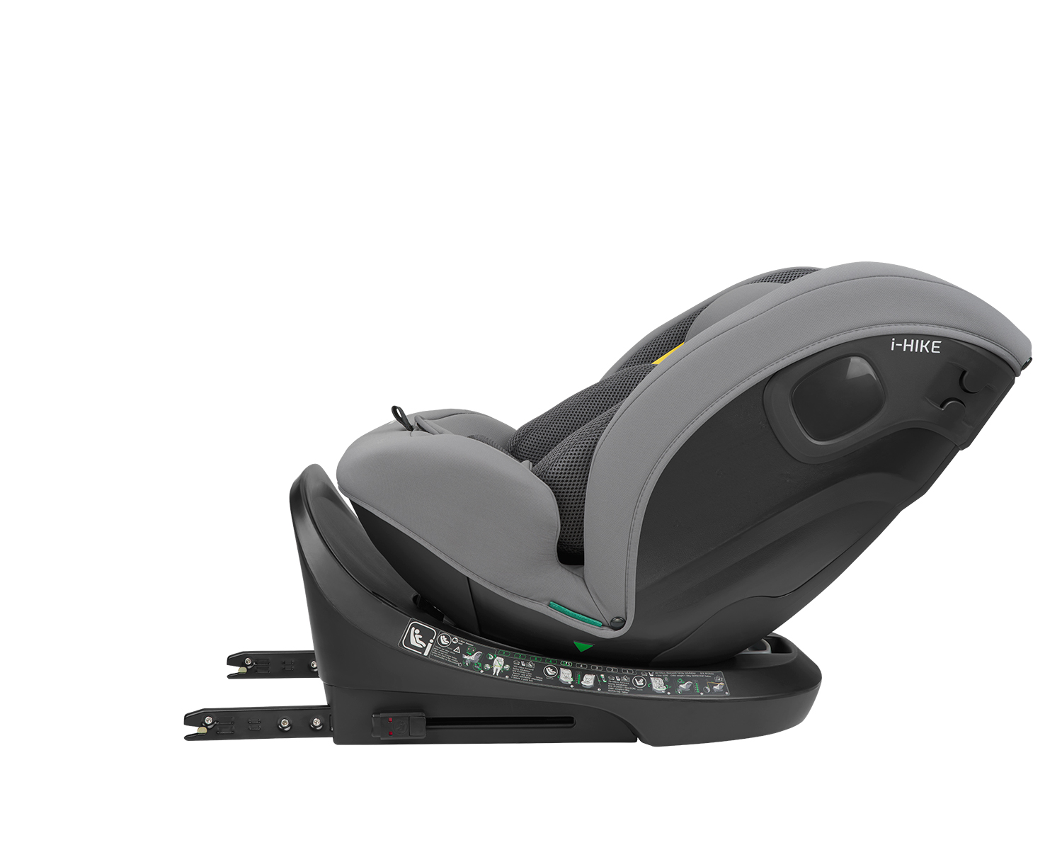 Стол за кола 40-150 см i-Hike i-SIZE Light Grey 2025