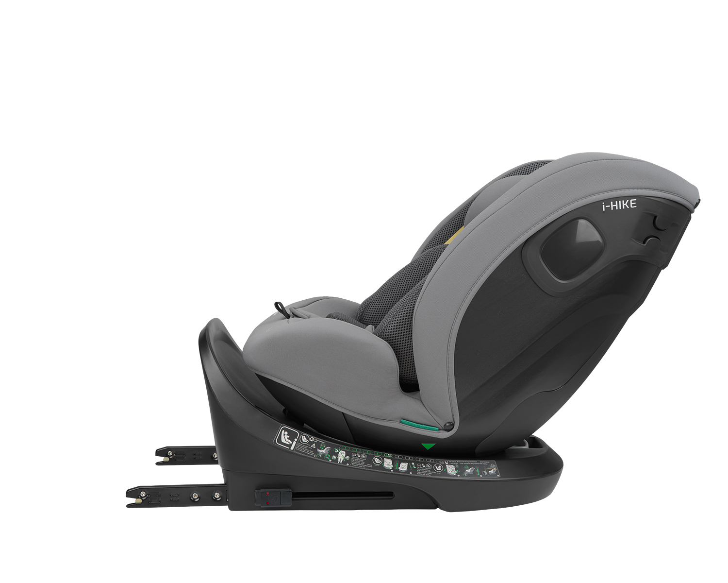 Стол за кола 40-150 см i-Hike i-SIZE Light Grey 2025
