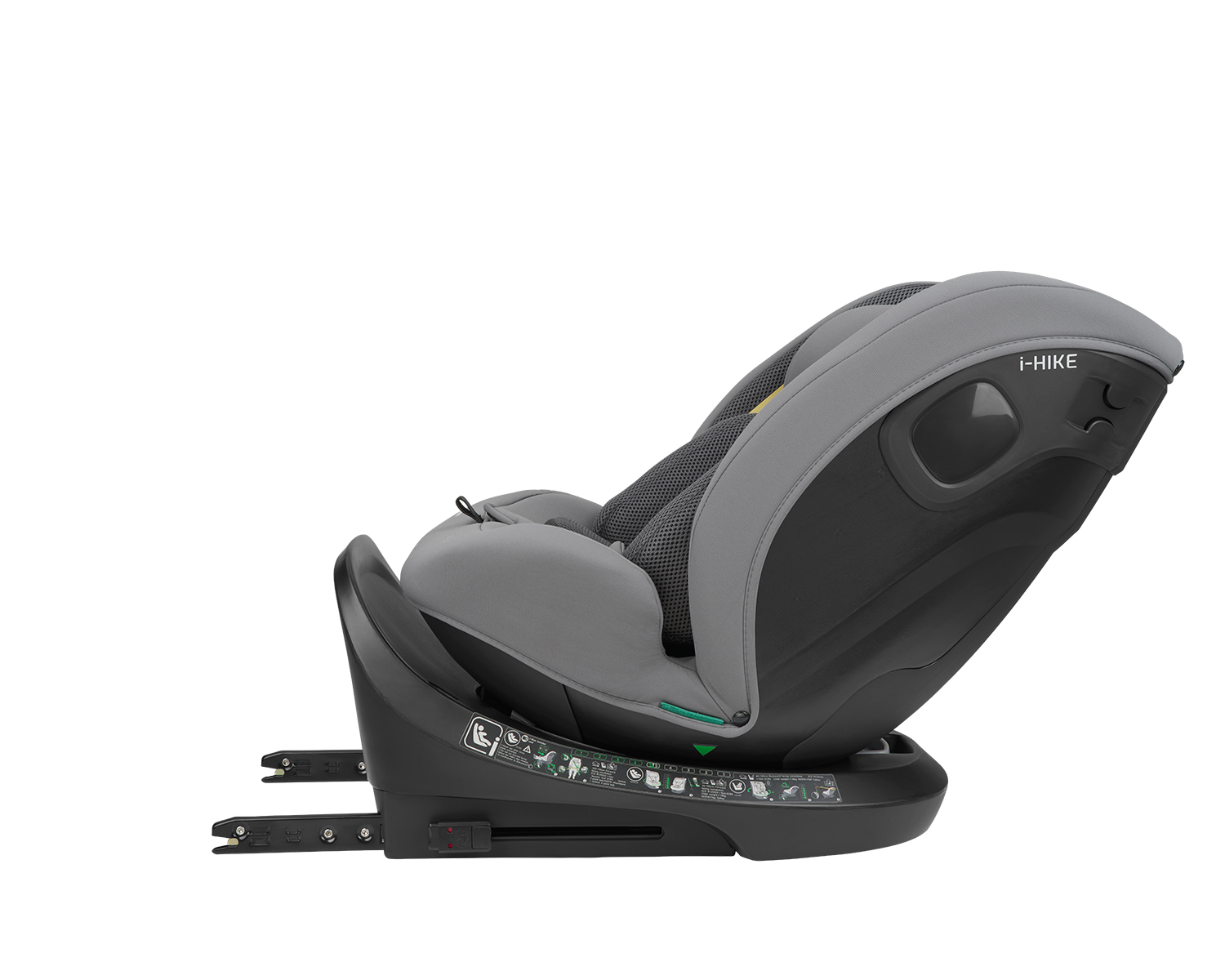 Стол за кола 40-150 см i-Hike i-SIZE Light Grey 2025