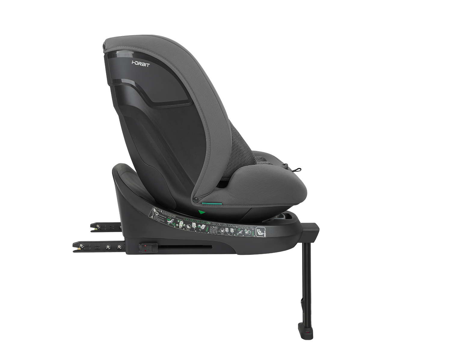 Стол за кола 40-150 см i-Orbit i-SIZE Dark Grey 2025