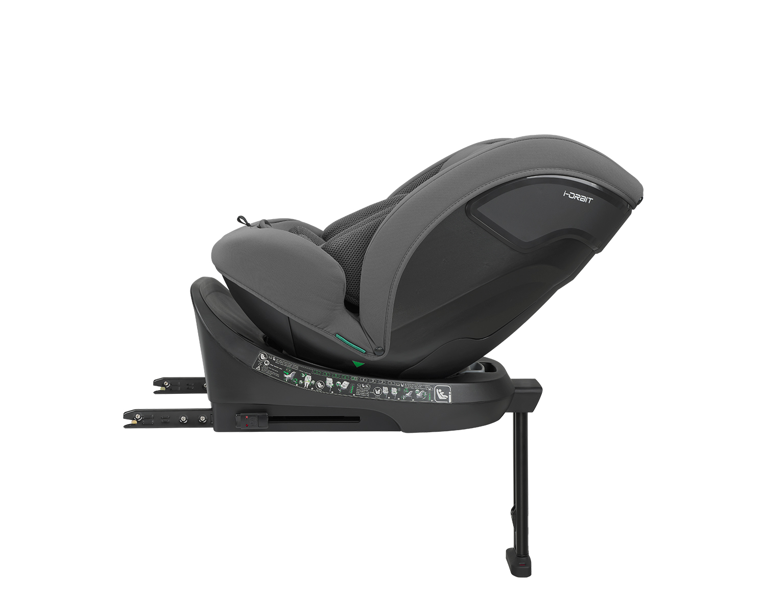 Стол за кола 40-150 см i-Orbit i-SIZE Dark Grey 2025