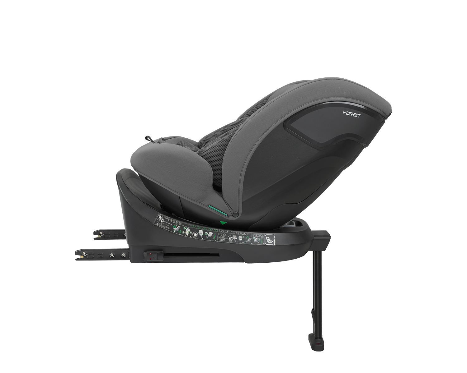 Стол за кола 40-150 см i-Orbit i-SIZE Dark Grey 2025