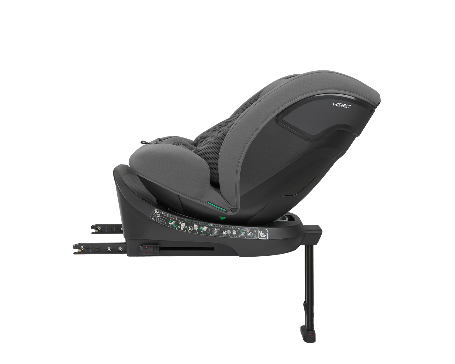 Стол за кола 40-150 см i-Orbit i-SIZE Dark Grey 2025