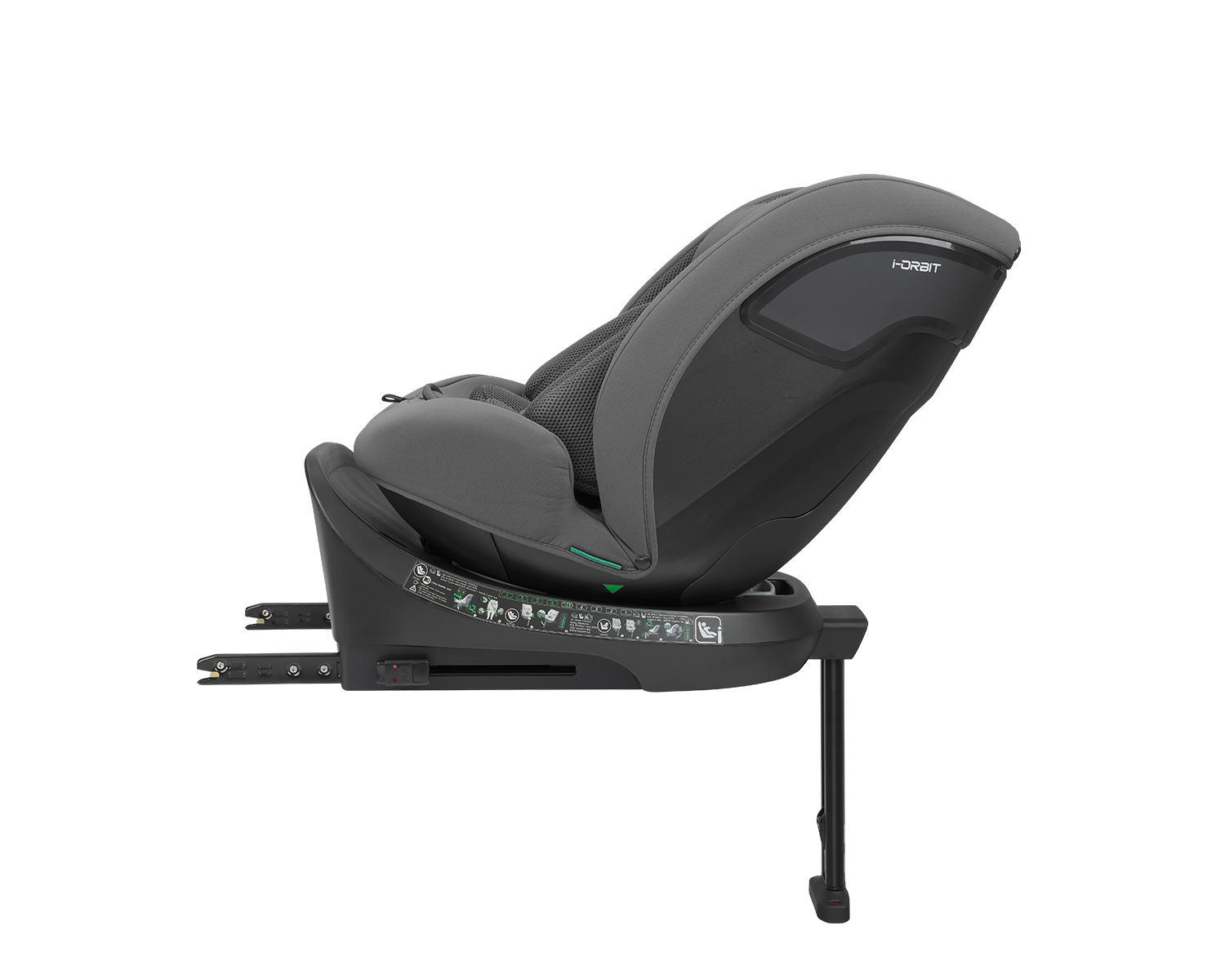 Стол за кола 40-150 см i-Orbit i-SIZE Dark Grey 2025