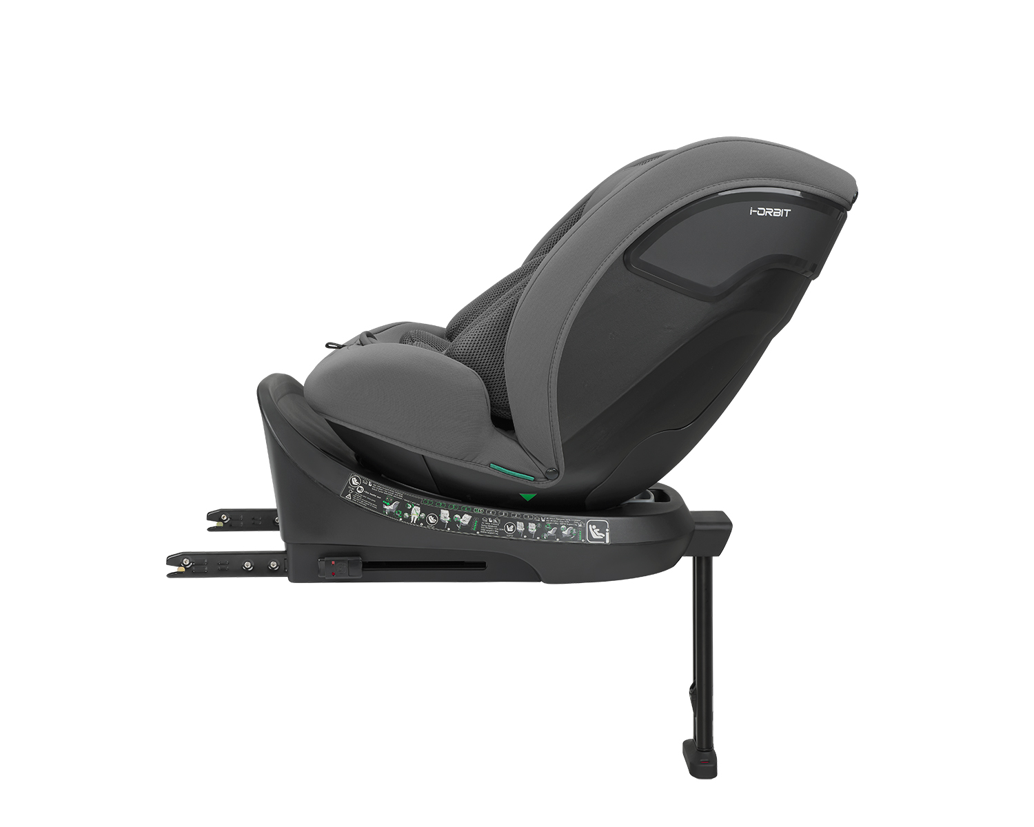 Стол за кола 40-150 см i-Orbit i-SIZE Dark Grey 2025