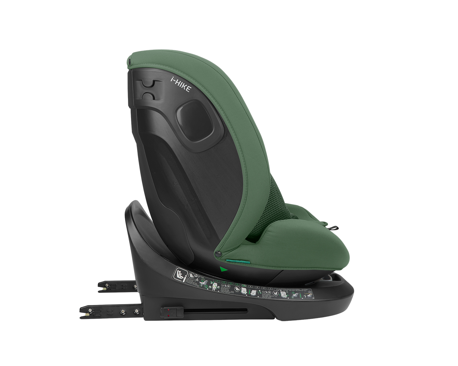 Стол за кола 40-150 см i-Hike i-SIZE Army Green 2025