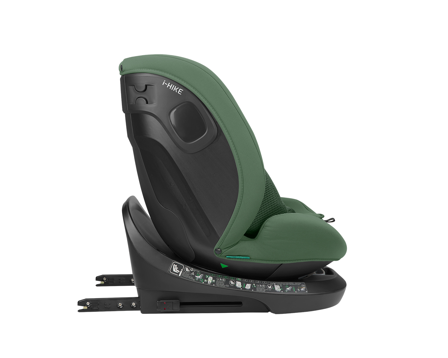 Стол за кола 40-150 см i-Hike i-SIZE Army Green 2025