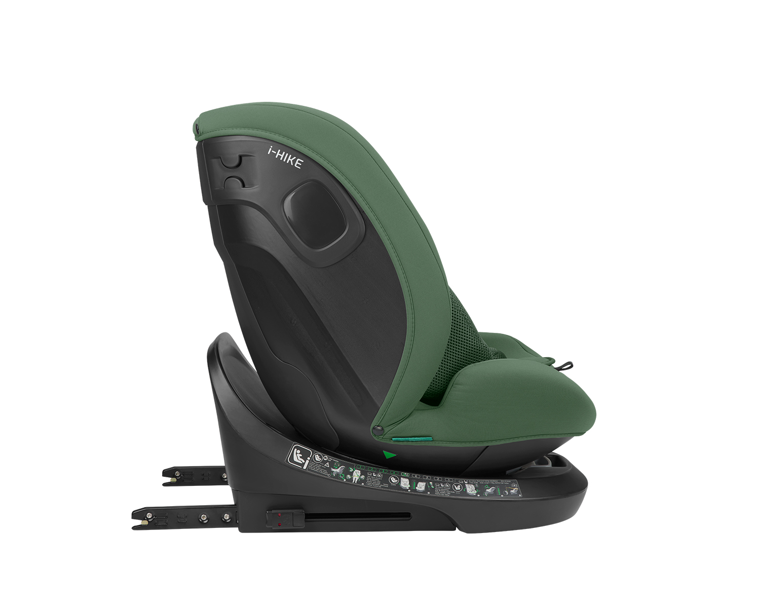 Стол за кола 40-150 см i-Hike i-SIZE Army Green 2025