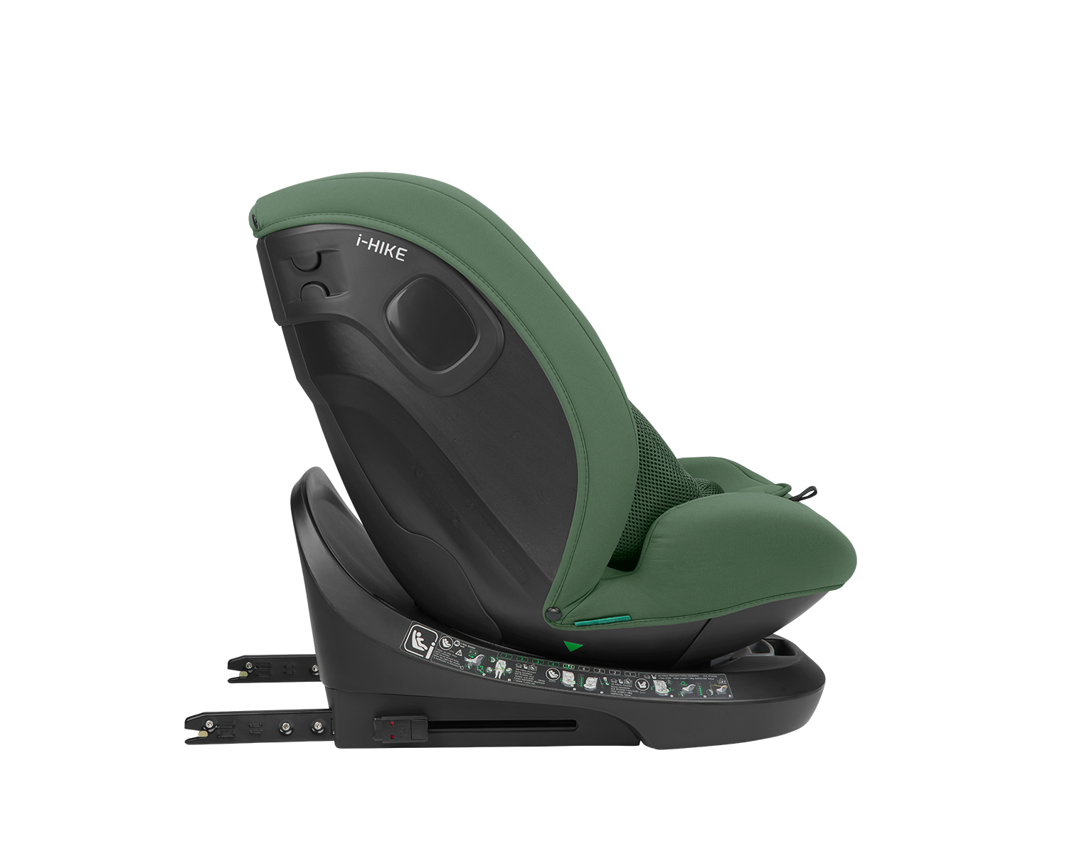 Стол за кола 40-150 см i-Hike i-SIZE Army Green 2025