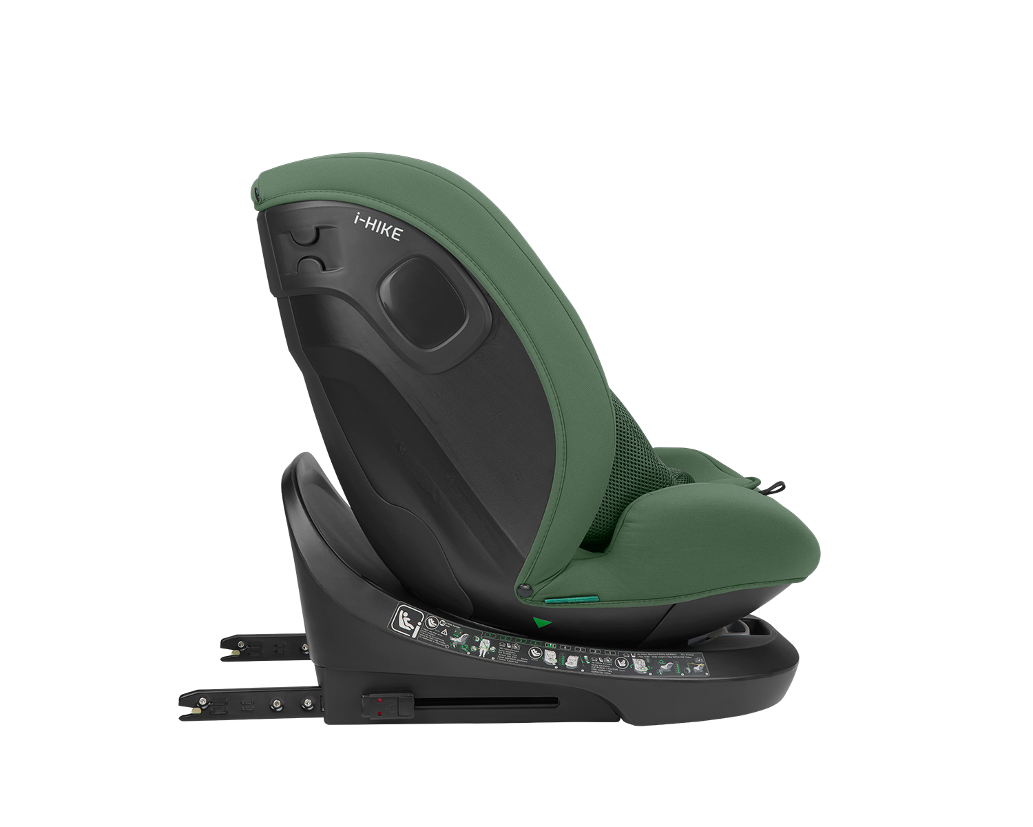Стол за кола 40-150 см i-Hike i-SIZE Army Green 2025