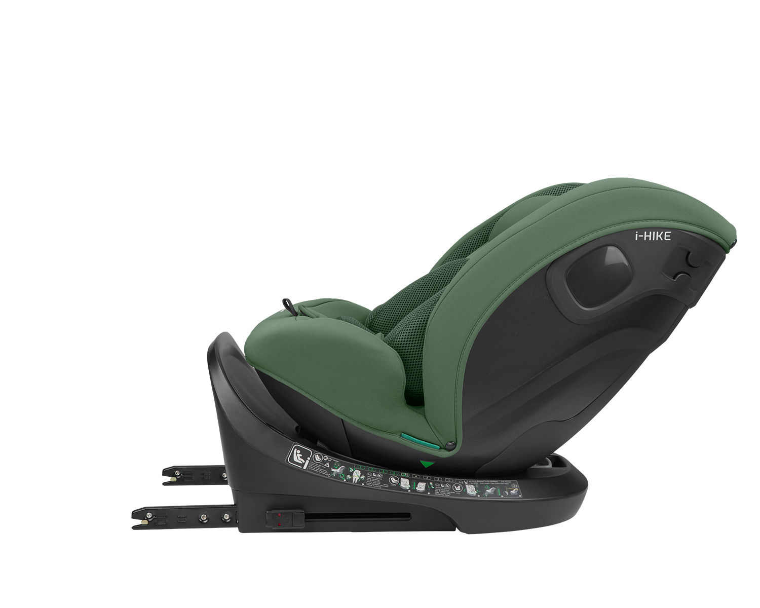 Стол за кола 40-150 см i-Hike i-SIZE Army Green 2025