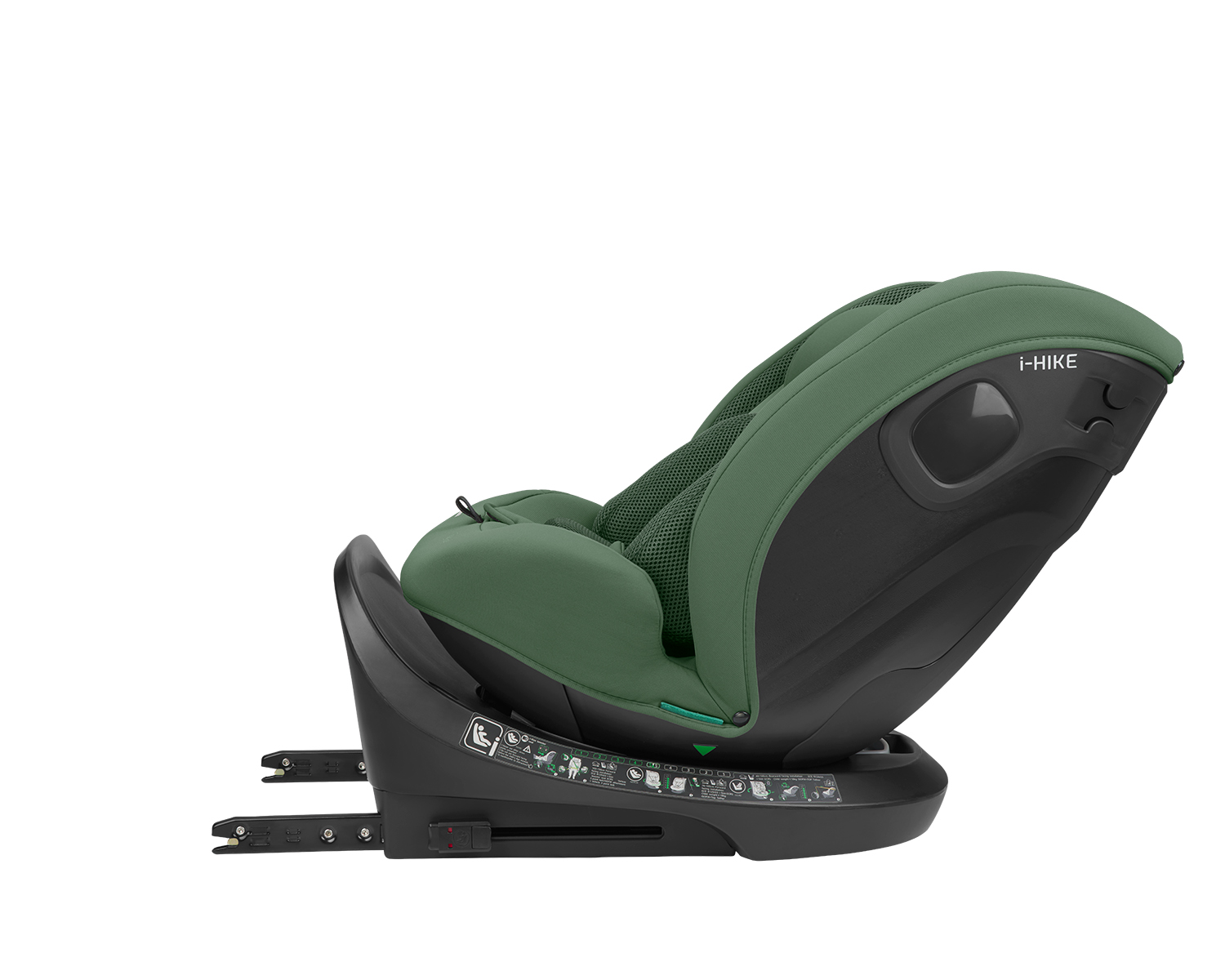 Стол за кола 40-150 см i-Hike i-SIZE Army Green 2025