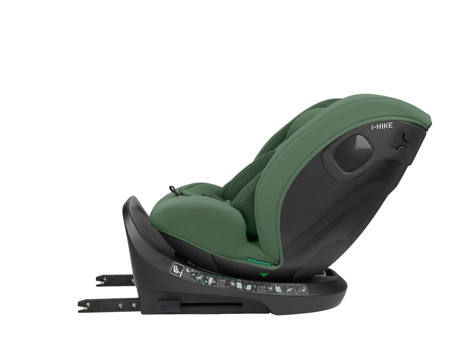 Стол за кола 40-150 см i-Hike i-SIZE Army Green 2025