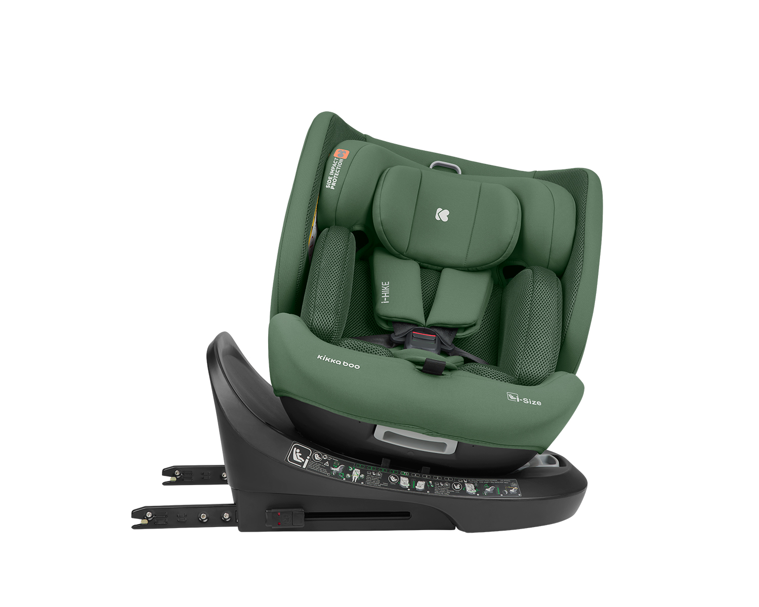 Стол за кола 40-150 см i-Hike i-SIZE Army Green 2025