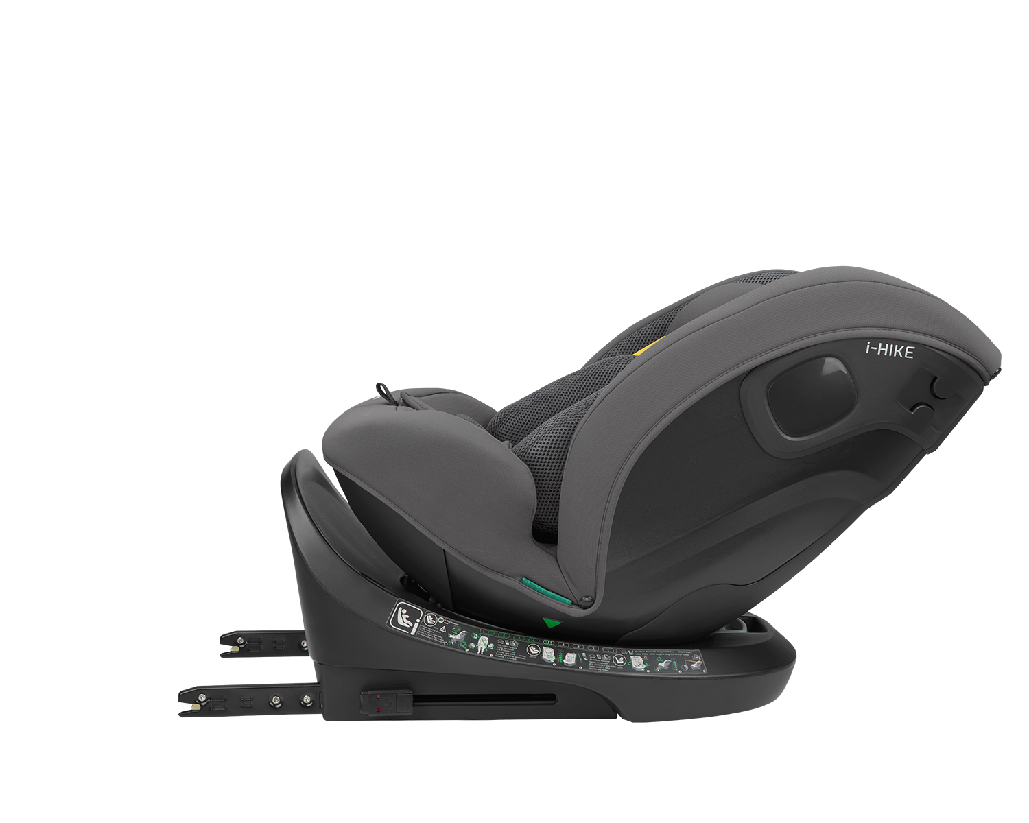 Стол за кола 40-150 см i-Hike i-SIZE Dark Grey 2025