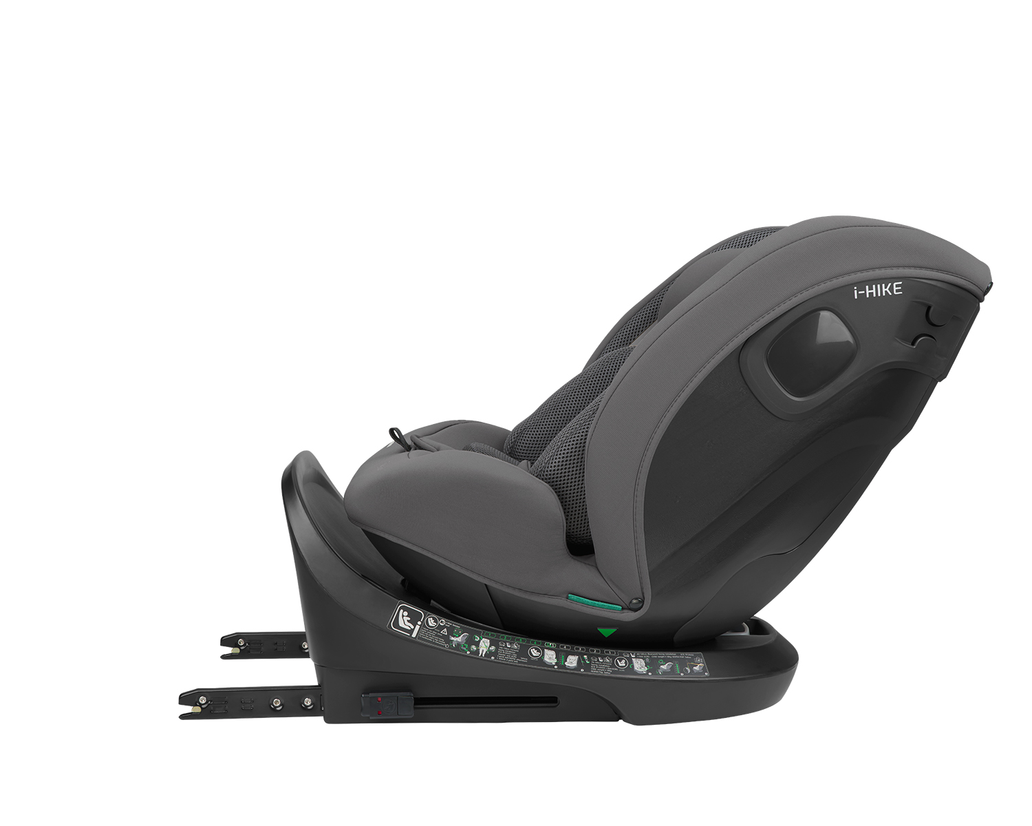 Стол за кола 40-150 см i-Hike i-SIZE Dark Grey 2025