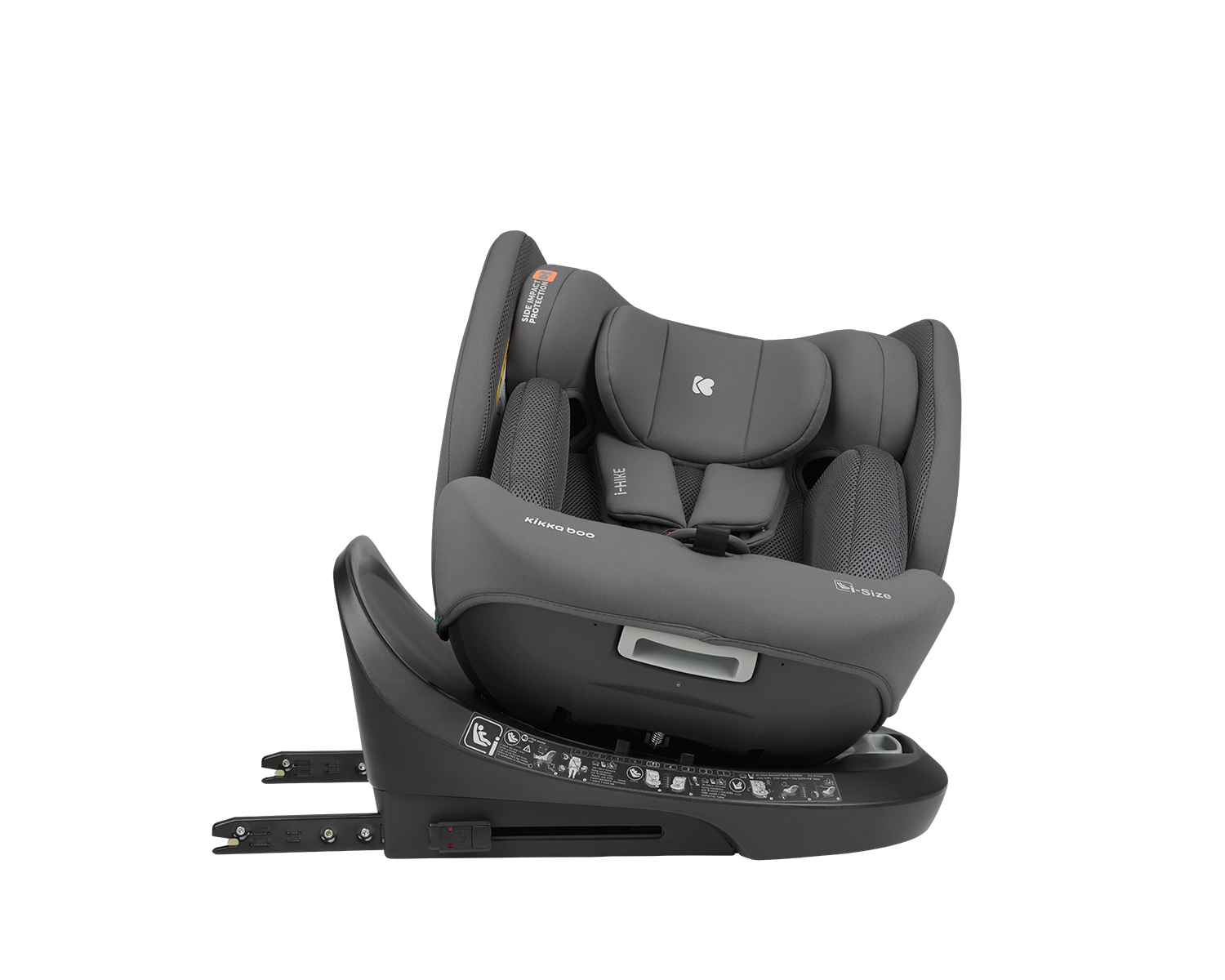 Стол за кола 40-150 см i-Hike i-SIZE Dark Grey 2025