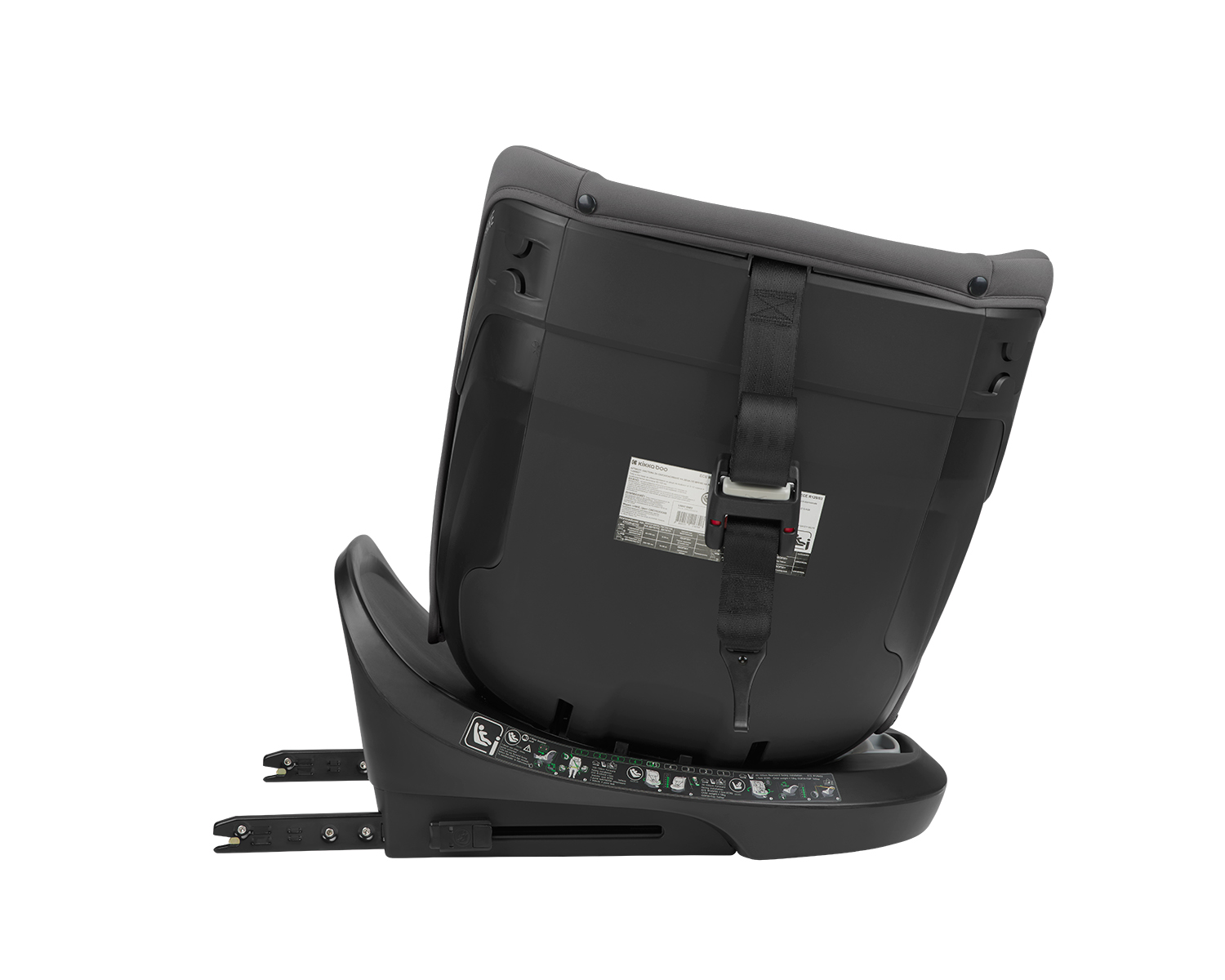 Стол за кола 40-150 см i-Hike i-SIZE Dark Grey 2025