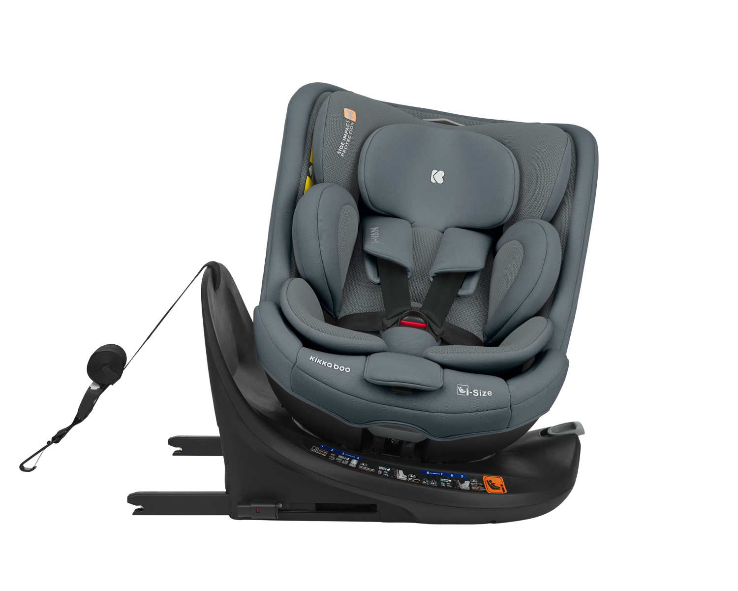 Стол за кола 40-150 см i-Van i-SIZE Dark Grey