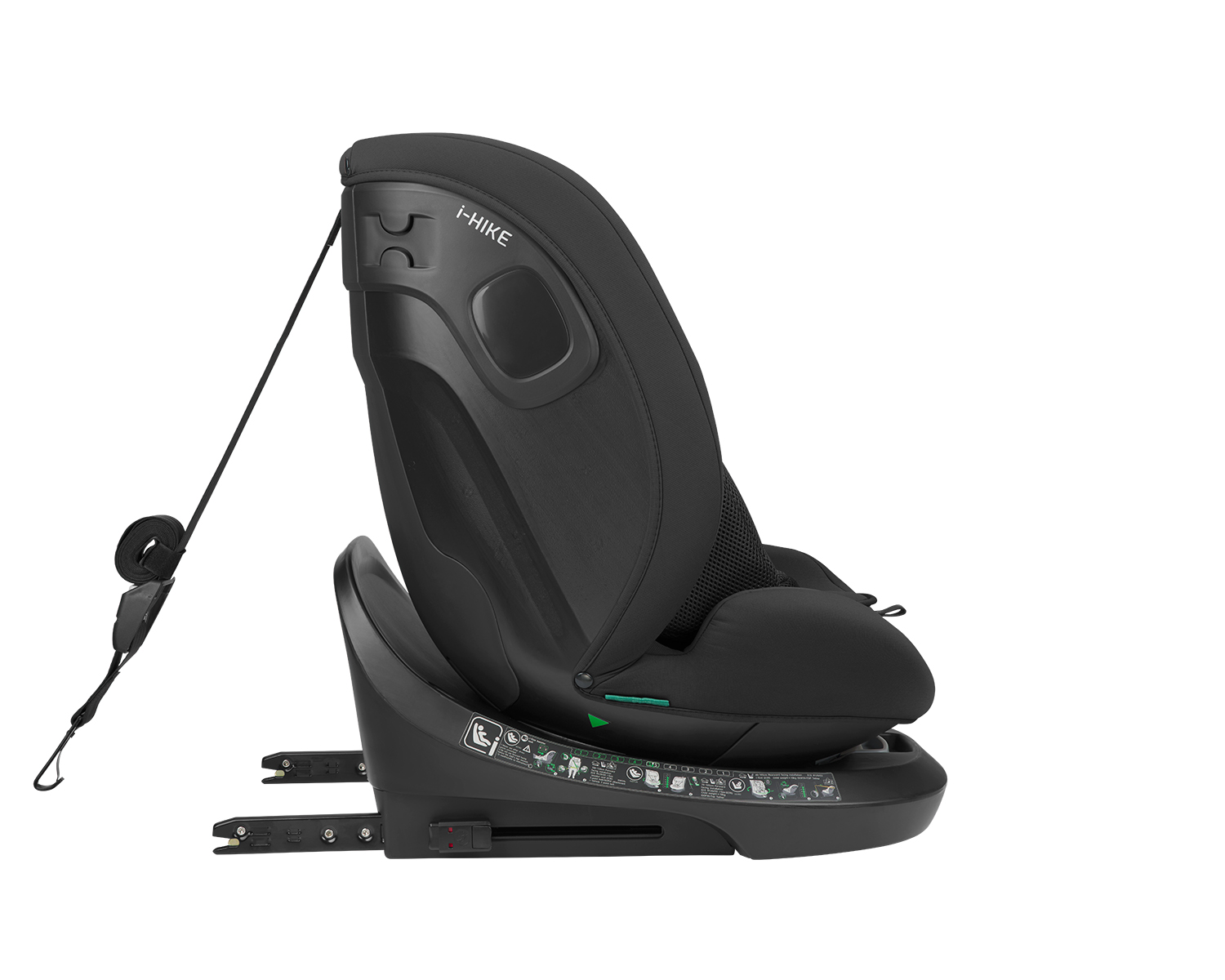 Стол за кола 40-150 см i-Hike i-SIZE Black 2025