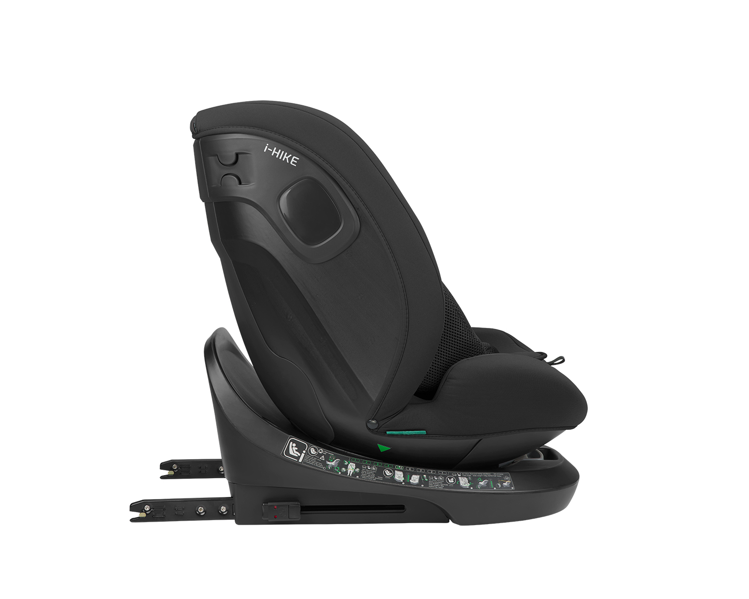 Стол за кола 40-150 см i-Hike i-SIZE Black 2025