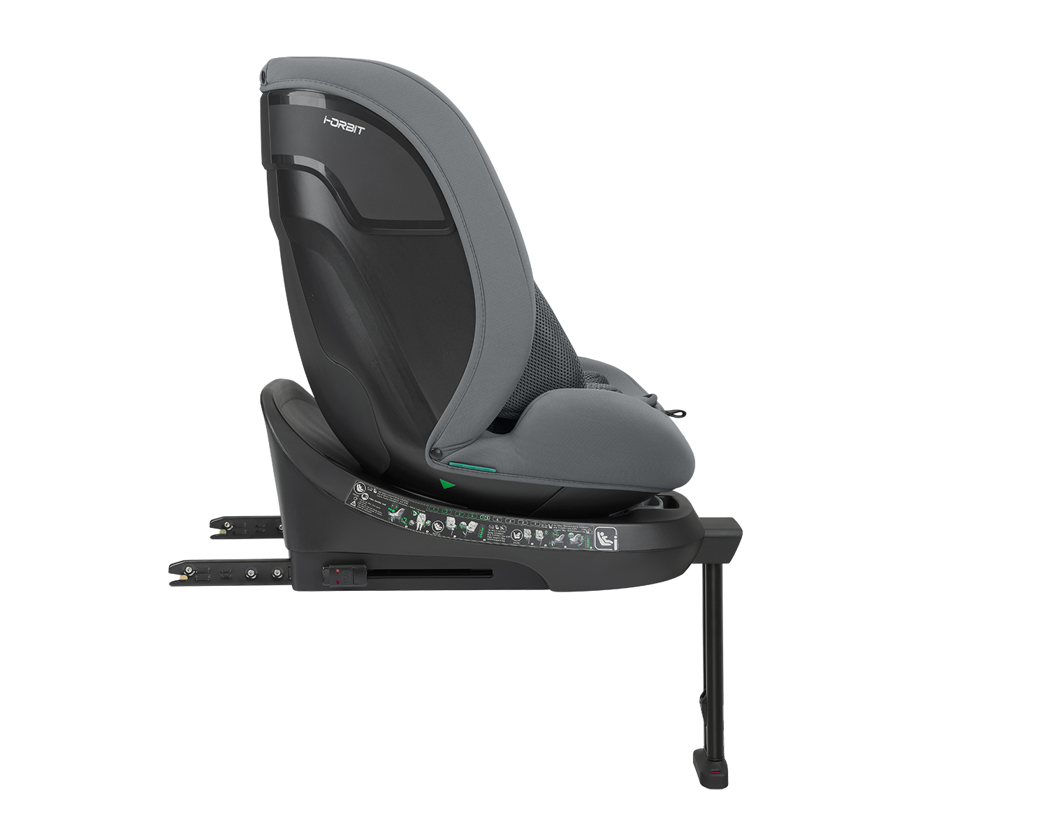 Стол за кола 40-150 см i-Orbit i-SIZE Light Grey 2025