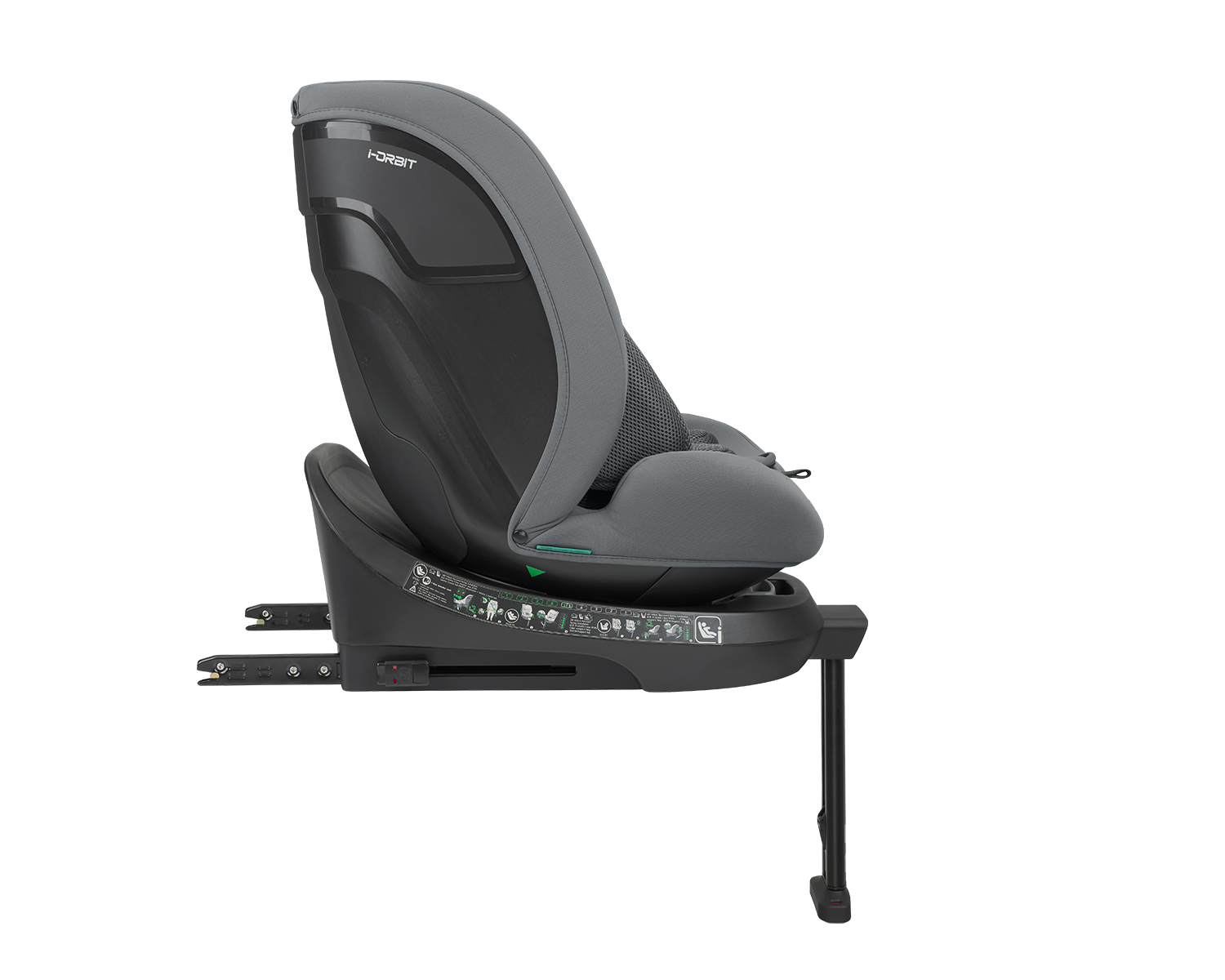 Стол за кола 40-150 см i-Orbit i-SIZE Light Grey 2025