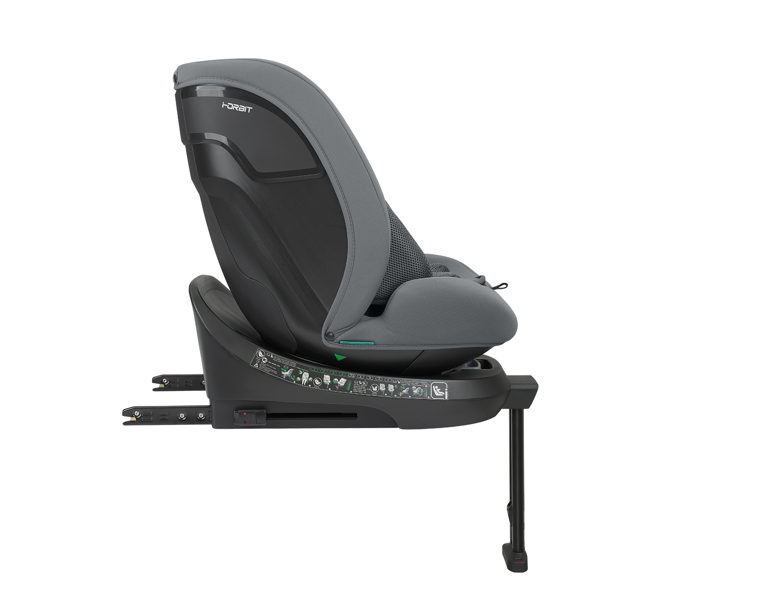 Стол за кола 40-150 см i-Orbit i-SIZE Light Grey 2025