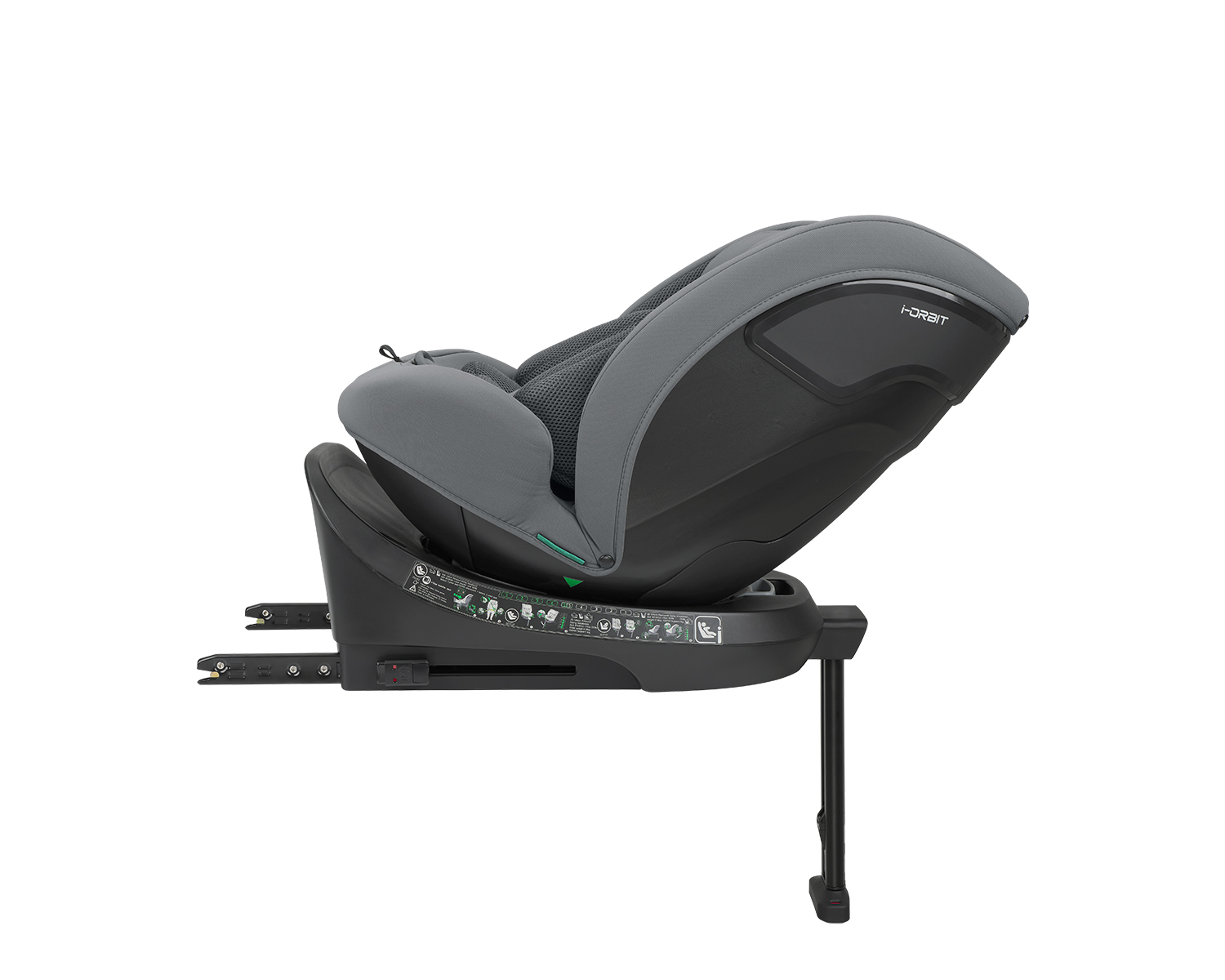 Стол за кола 40-150 см i-Orbit i-SIZE Light Grey 2025